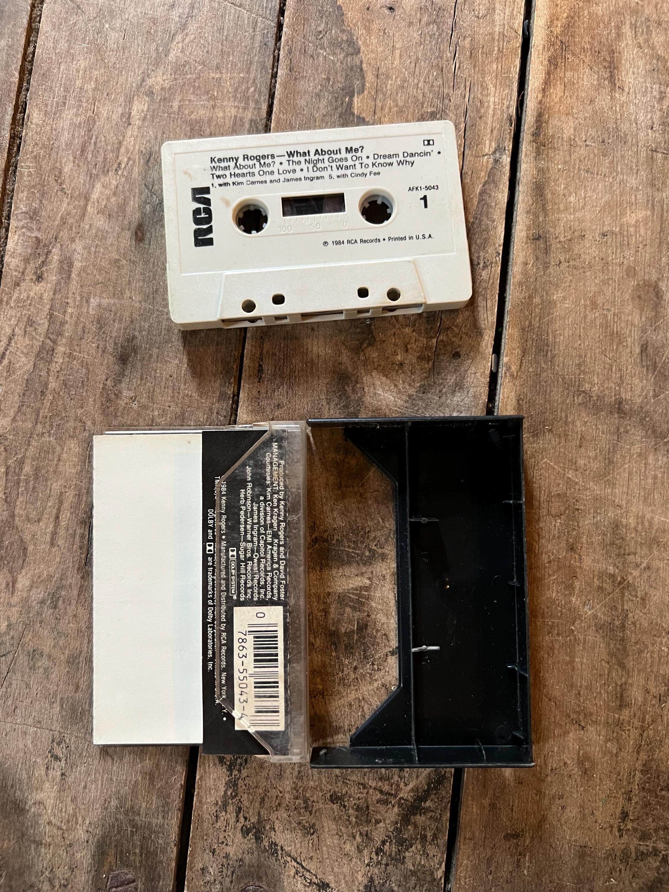 1984 Kenny Rogers "What About Me?" Cassette Tape - Vintage Country Music