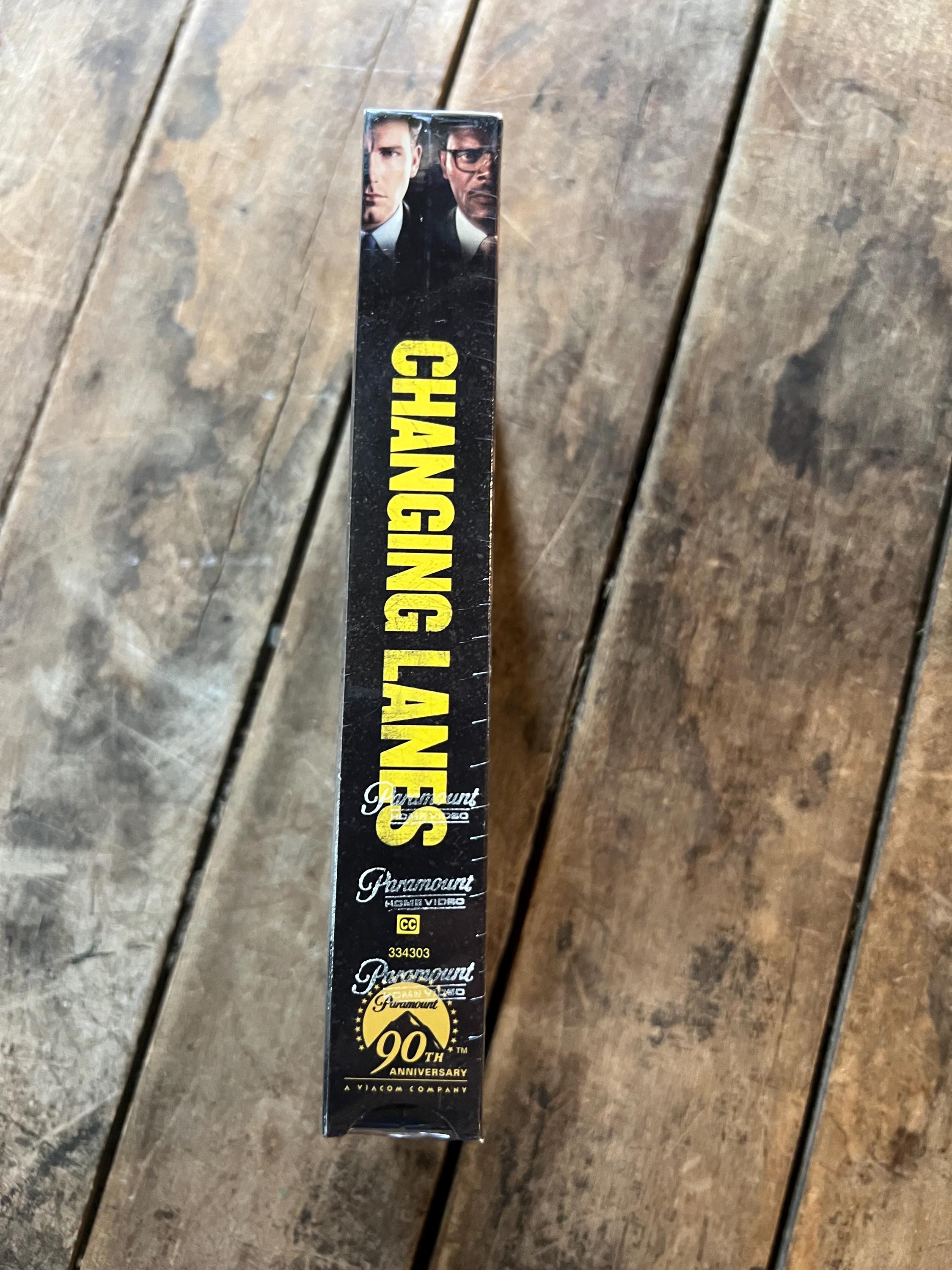 Changing Lanes - VHS Movie NOS Sealed - Starring Ben Affleck & Samuel L. Jackson