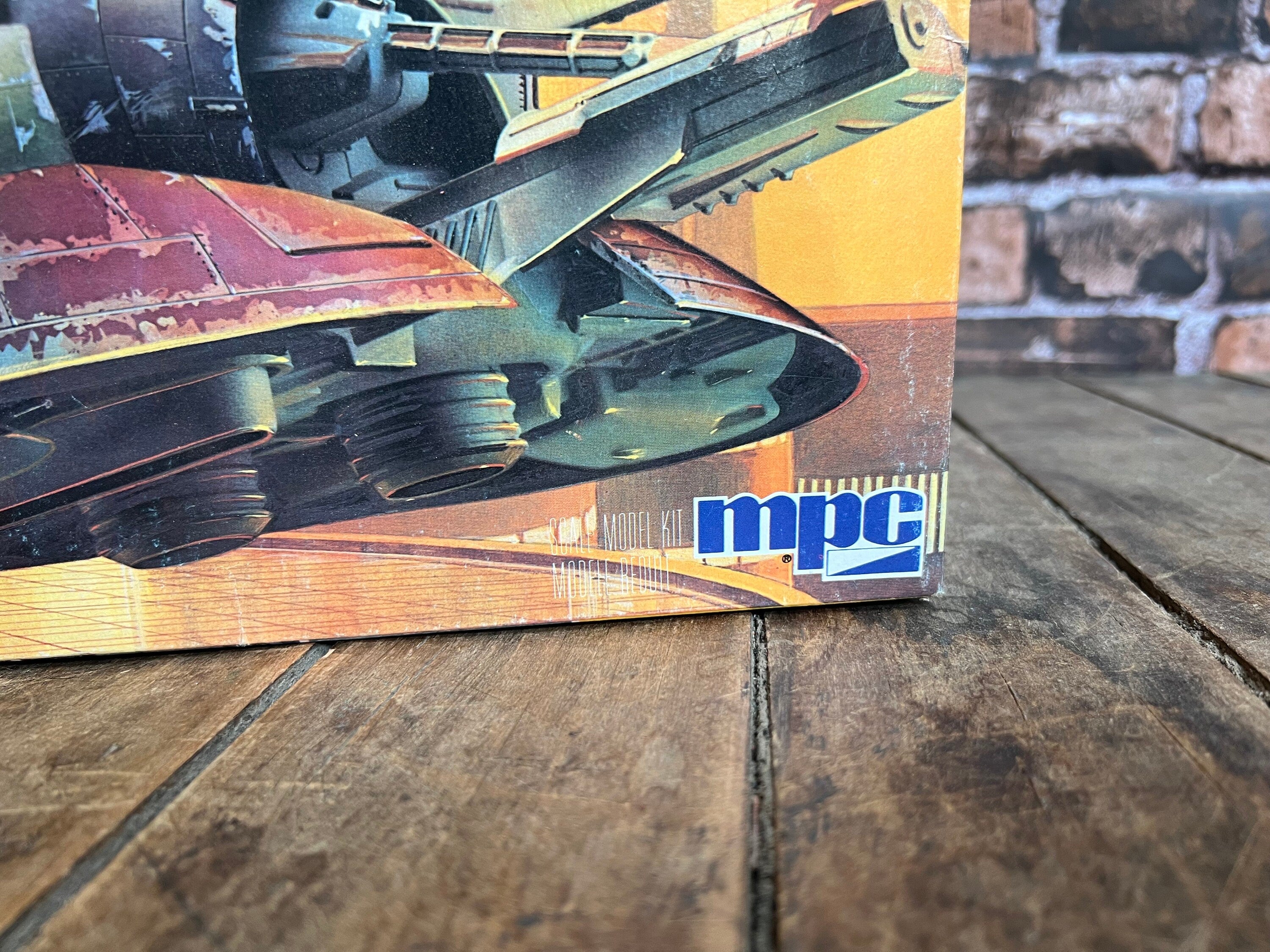 Vintage 1982  Star Wars The Empire Strikes Back - Boba Fett’s Slave 1  - MPC Model Kit   Empty Box - Star Wars Cover Art - Mandalorian