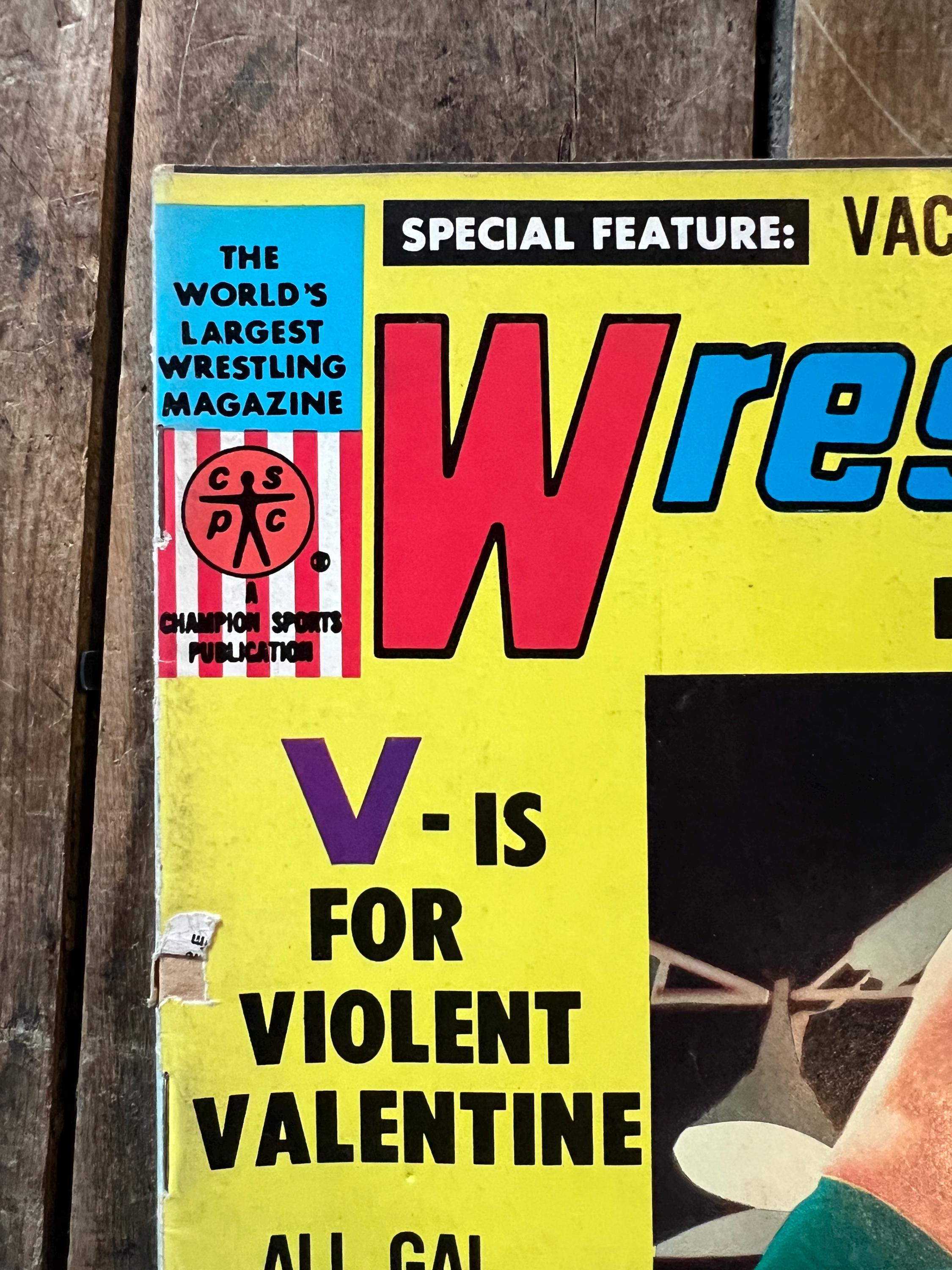 Wrestling Revue Magazine - November 1971 Issue - WWF / WWE