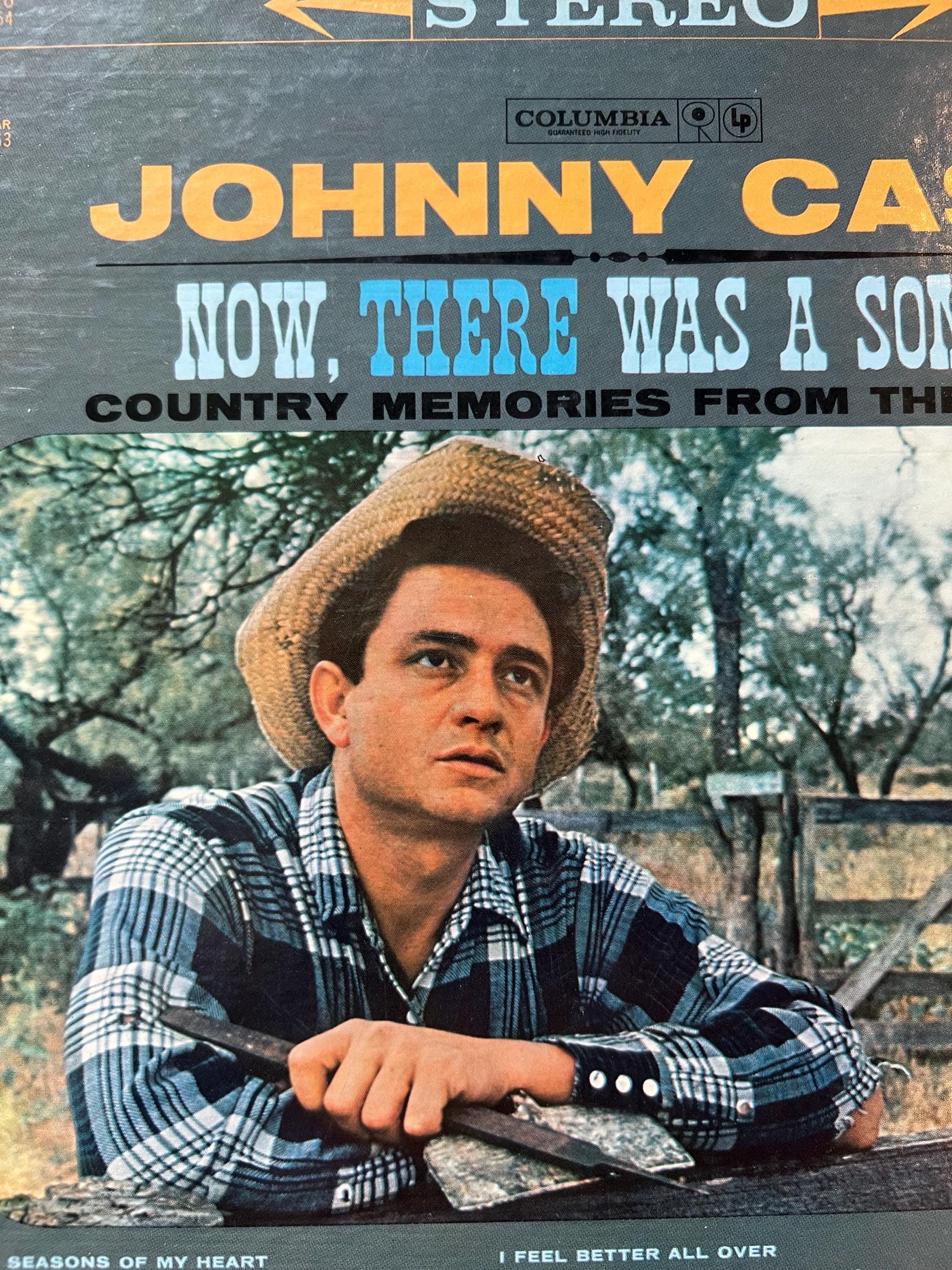 Johnny Cash "Now, There Was A Song" Vinyl LP - 1960 Original Columbia Records