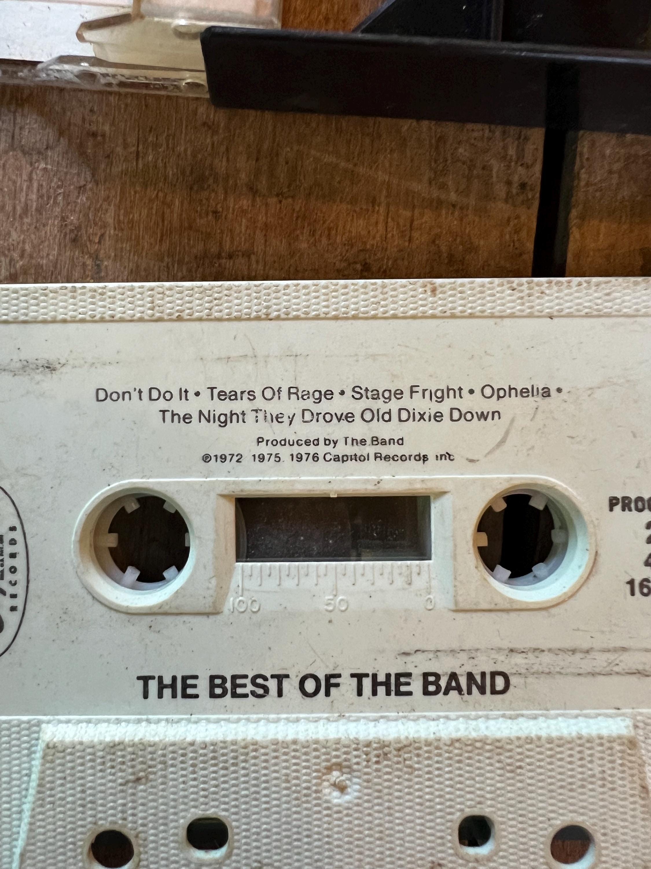 1976 The Best of The Band - Original Cassette Tape - Capitol Records  - Retro Cassette Tape - Rock & Roll - Folk Rock