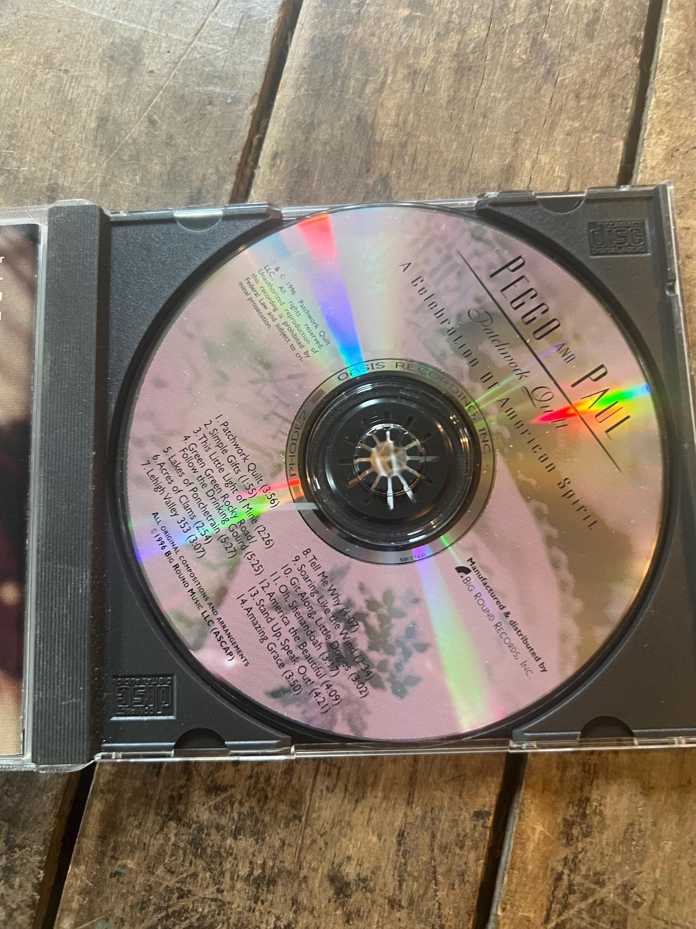 Peggo and Paul Patchwork Quilt CD - 1996 Warner Bros. Records