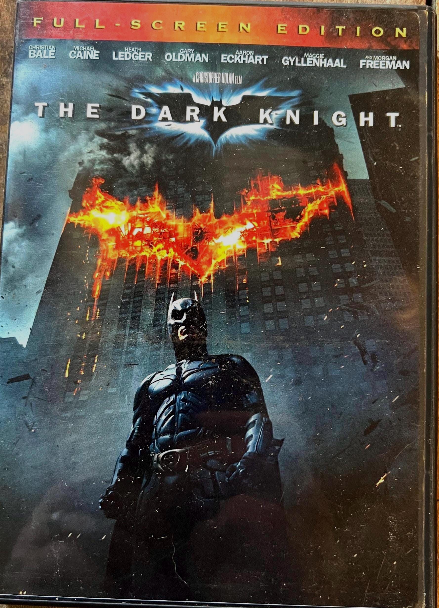 The Dark Knight  ( DVD )  Starring Christian Bale & Heath Ledger