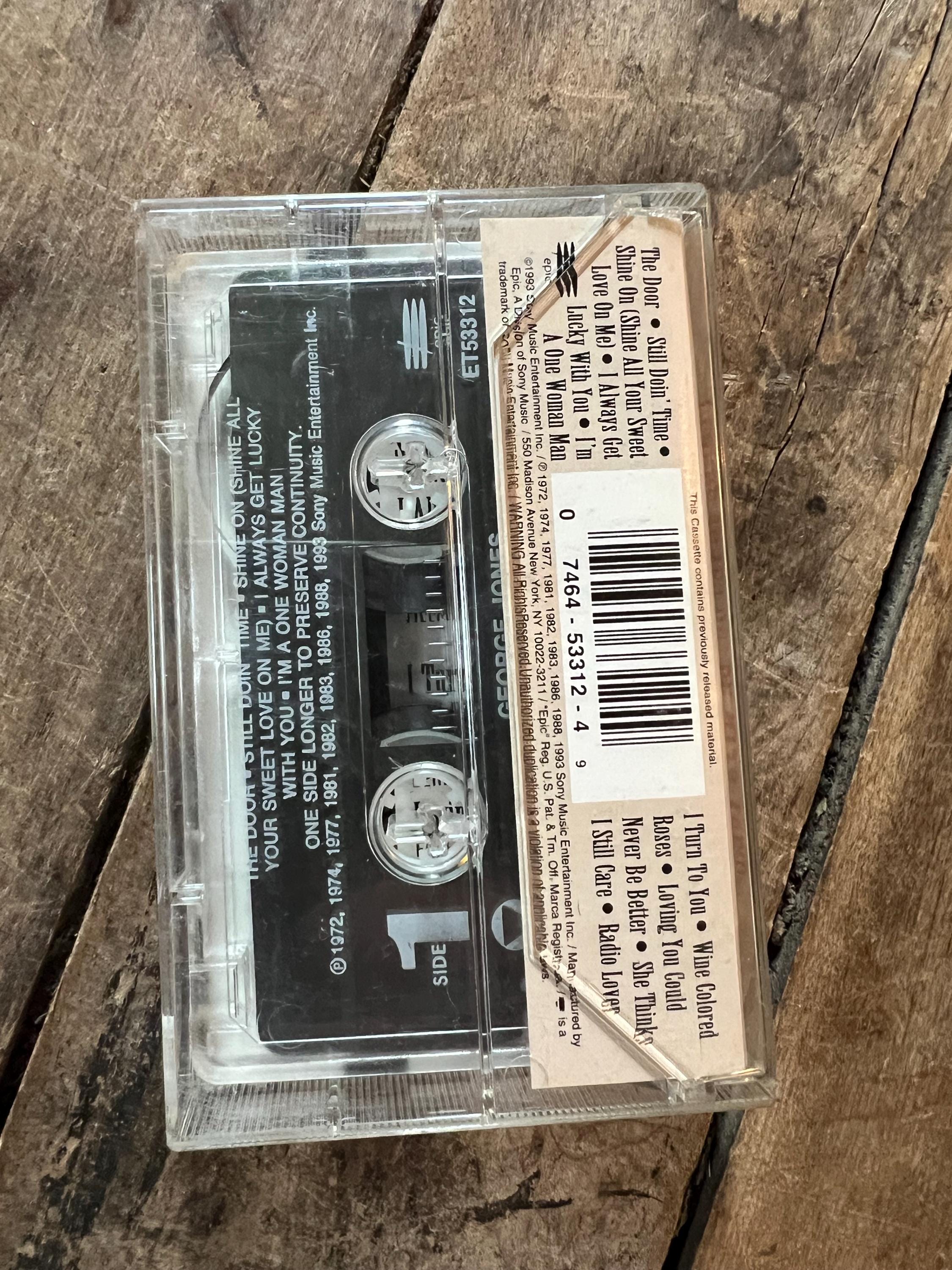 George Jones Super Hits Vol. 2: 1993 Country Music Cassette Tape