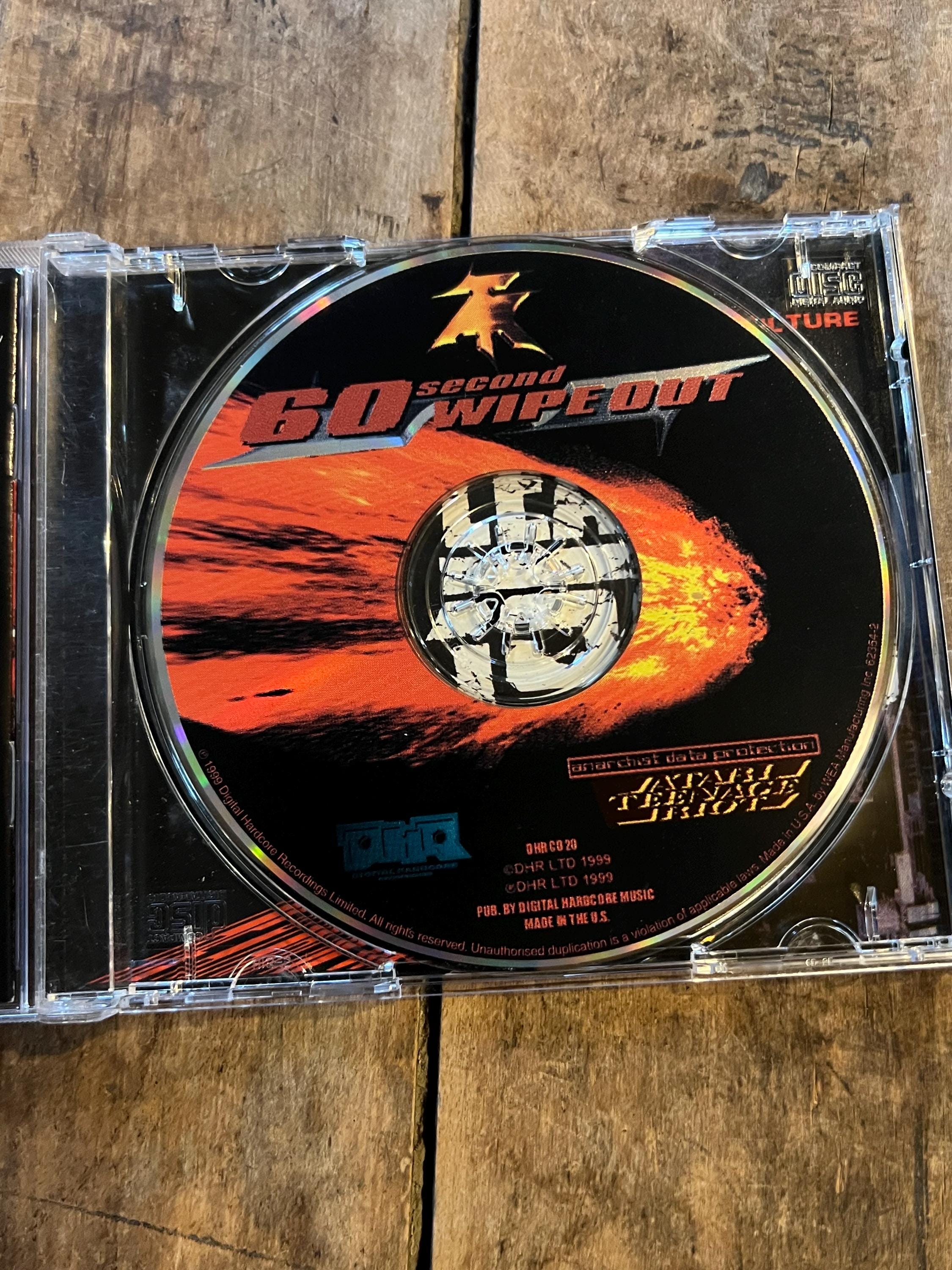 Atari Teenage Riot “60 Second Wipe Out” CD - 1999 Digital Hardcore Recordings Records