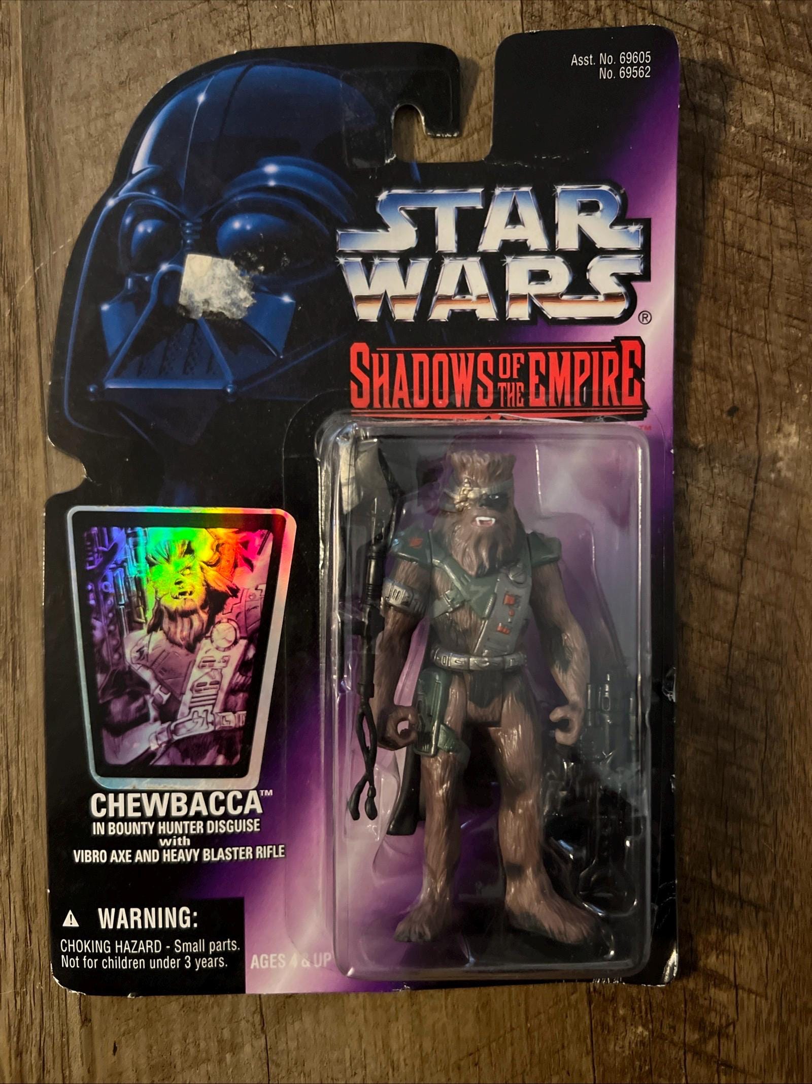1996 Kenner - Star Wars Shadow Of The Empire -CHEWBACCA Action Figure MOC
