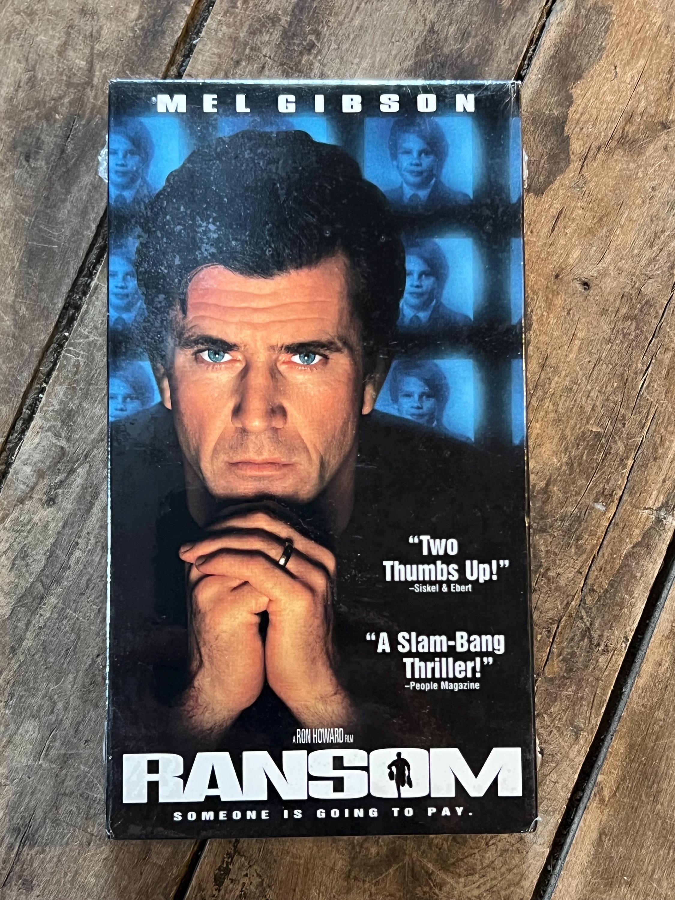 Ransom ( VHS 1996) Starring - Mel Gibson & Rene Russo - NOS New Sealed Movie