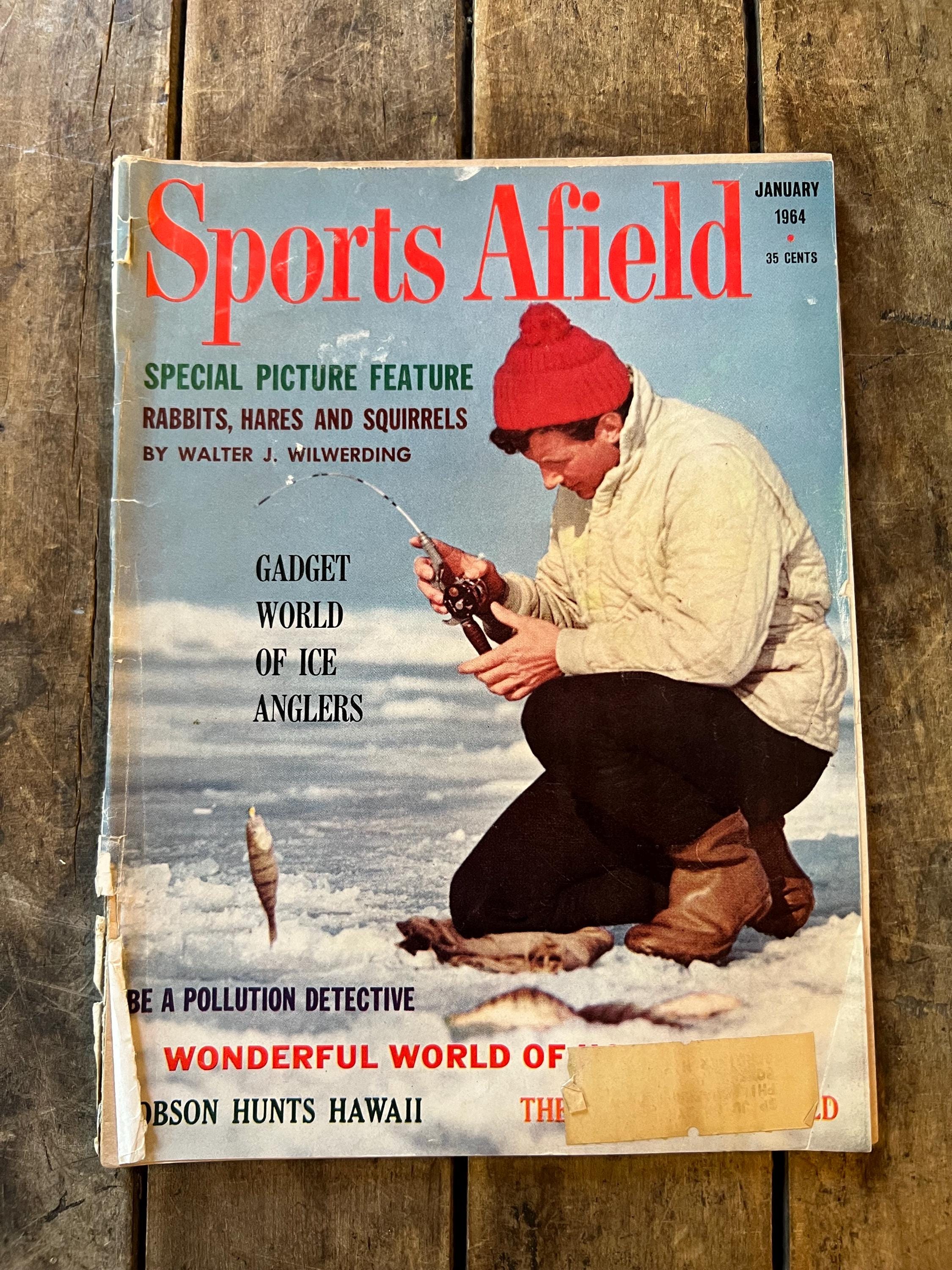 Vintage 1964 Sports Afield Magazine: January Edition