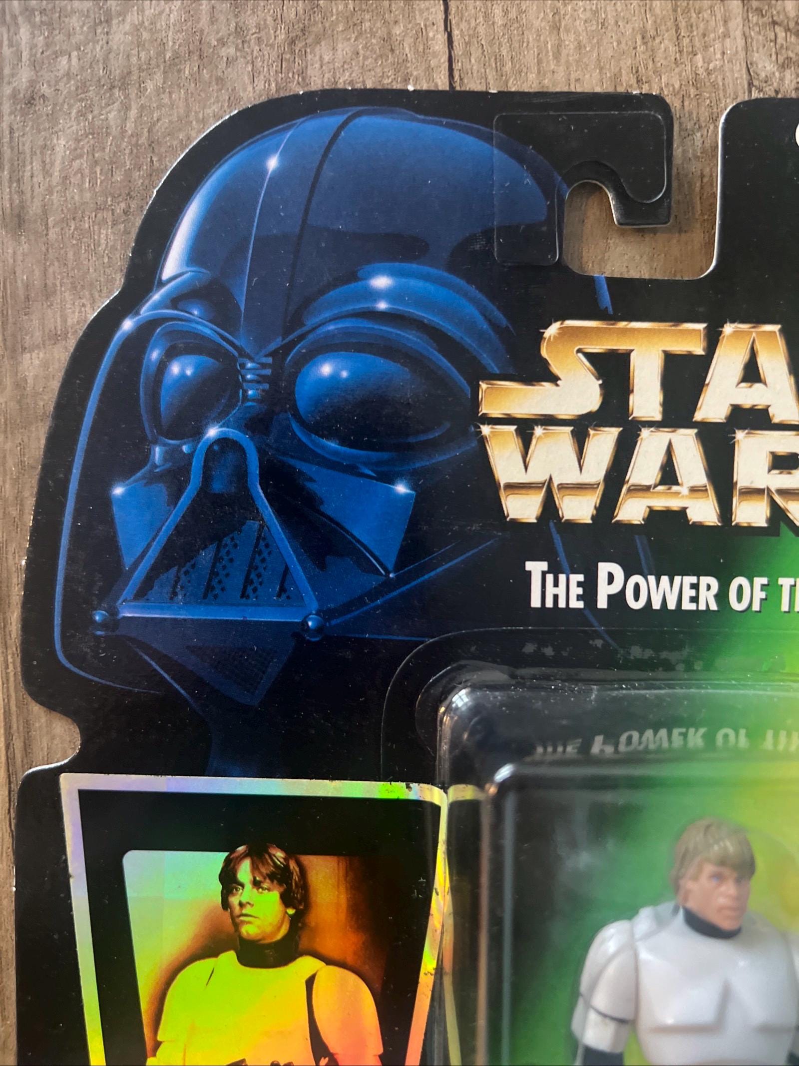 1996 Kenner Star Wars Luke Skywalker Stormtrooper Disguise Action Figure - MOC