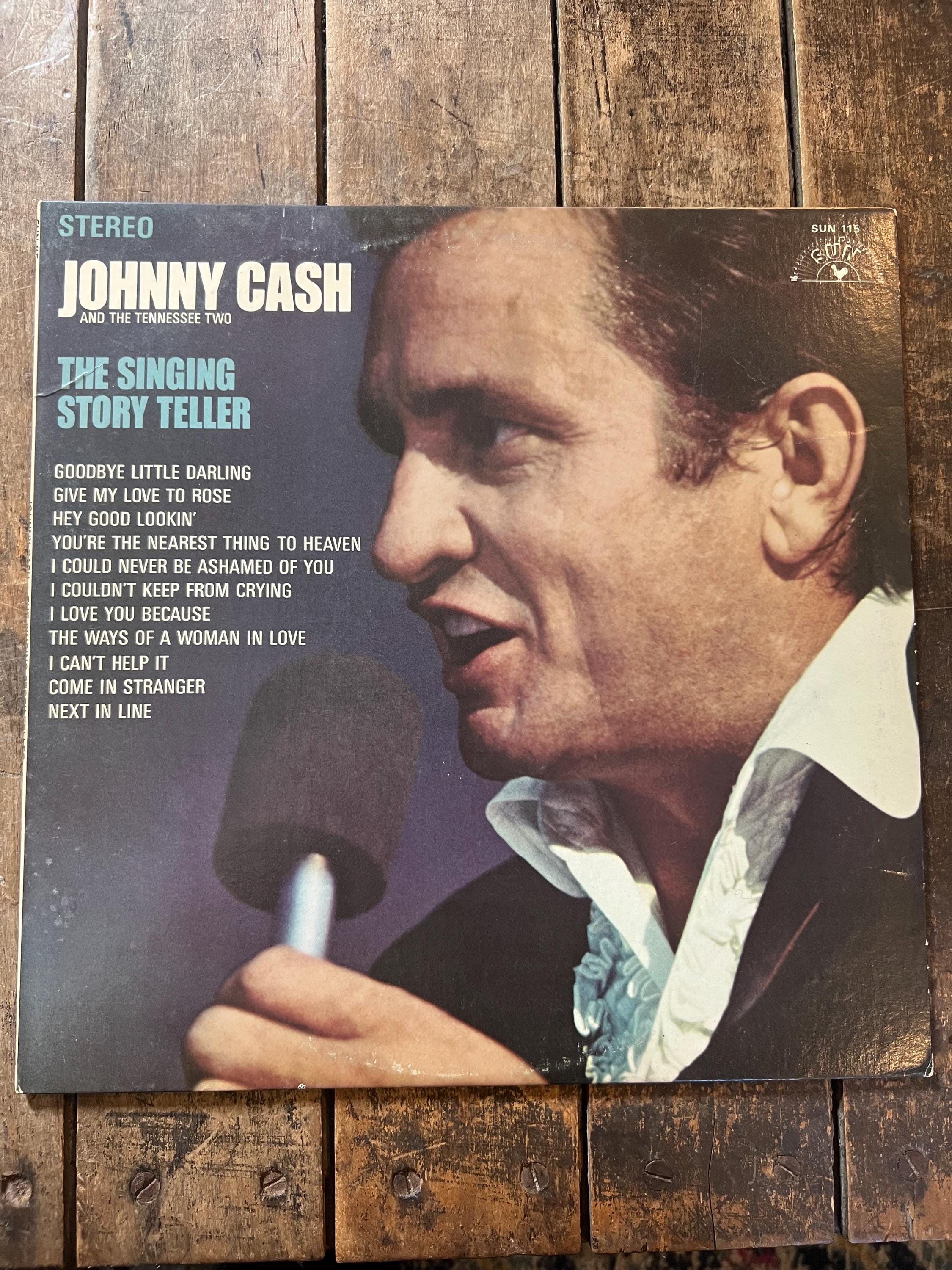 Johnny Cash - The Singing Story Teller Vinyl LP - Sun Records