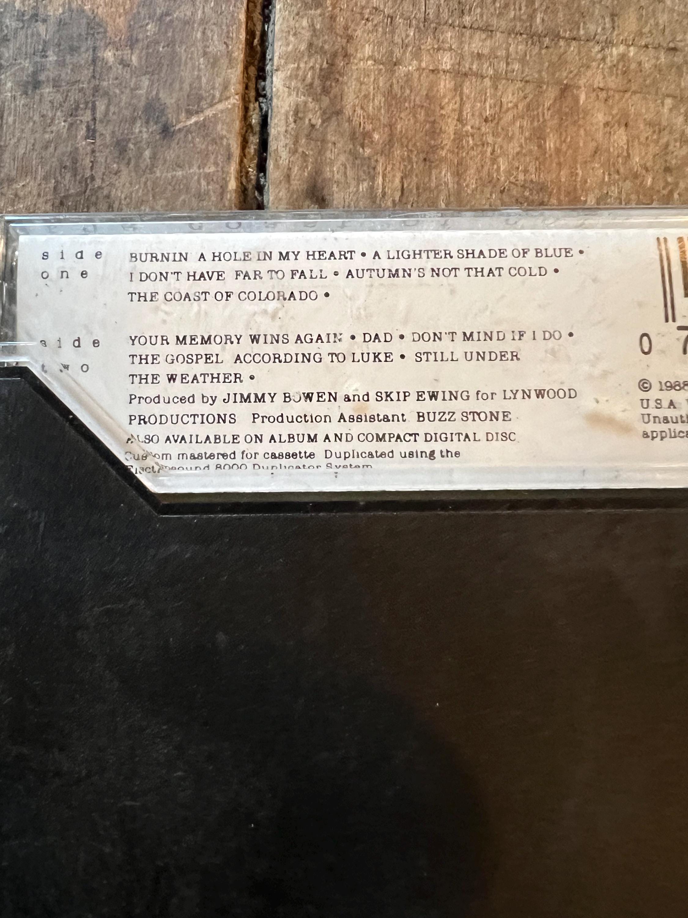 1988 Skip Ewing “The Coast of Colorado ” Cassette Tape - MCA Records