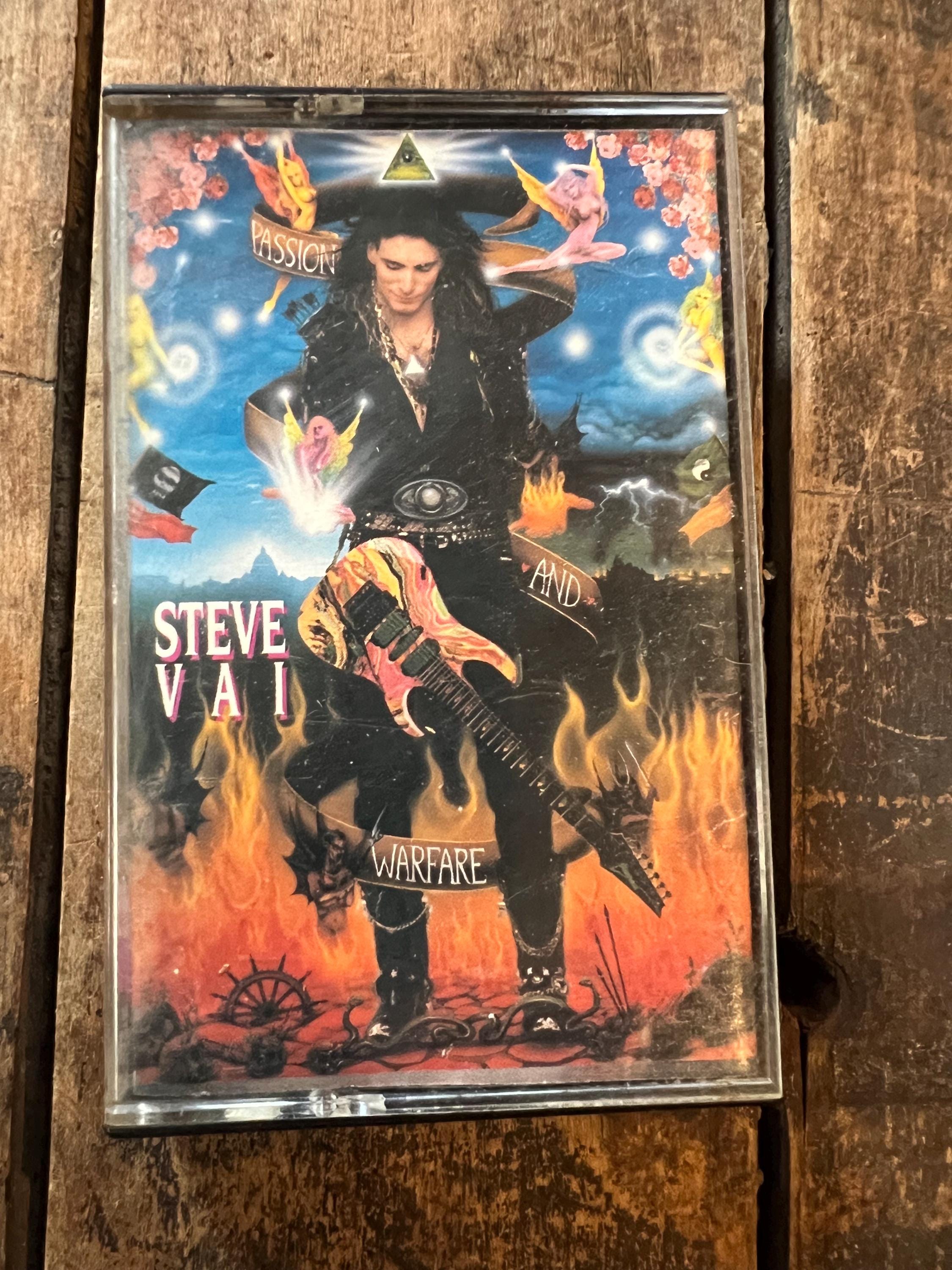 1990 Steve Vai  “Passion and Welfare ” Cassette Tape - Relativity Records