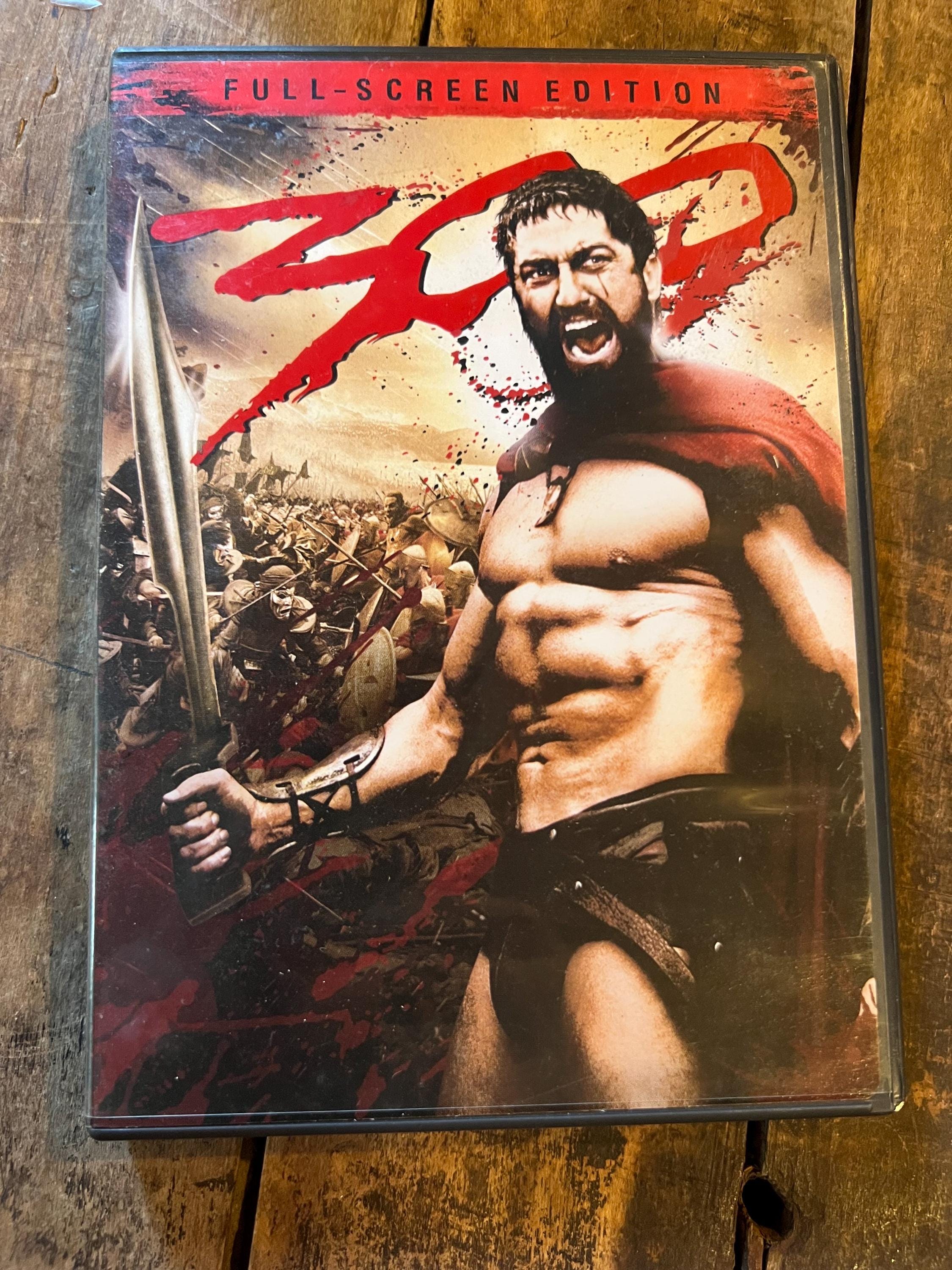 300 ( DVD 2006 )  War / Action Starring - Gerard Butler & Lena Headey