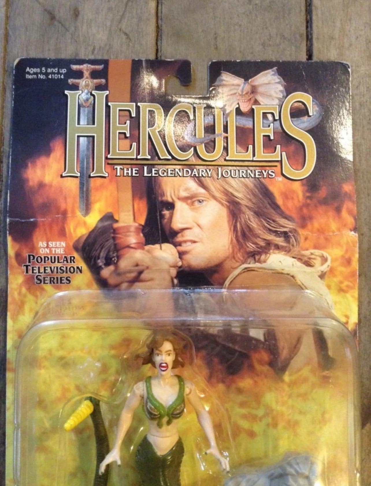 1996 Toy Biz - HERCULES The Legendary Journey - SHE DEMON Action Figure - Complete On Original Card