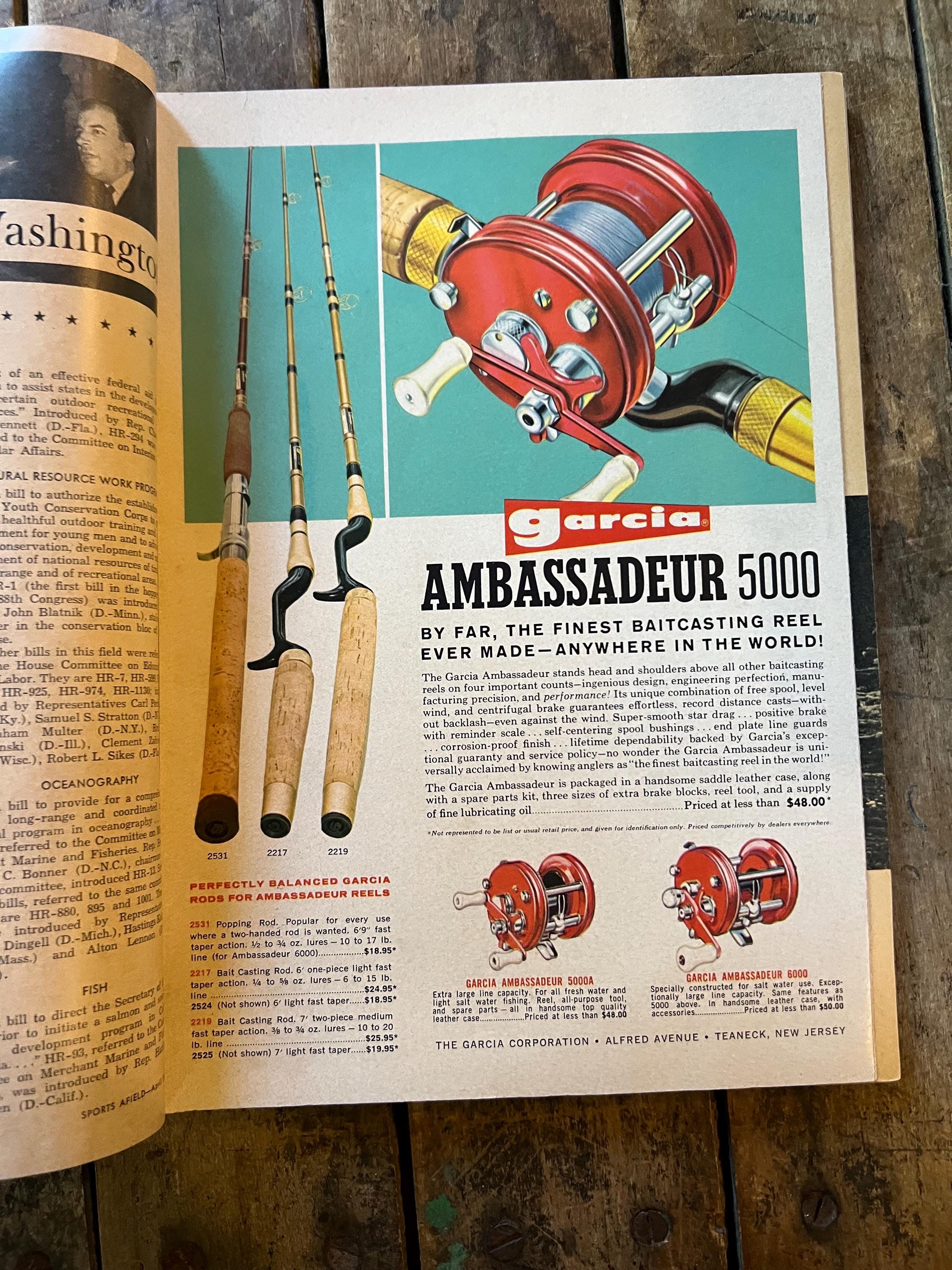 Vintage 1963 Sports Afield Magazine - April Edition