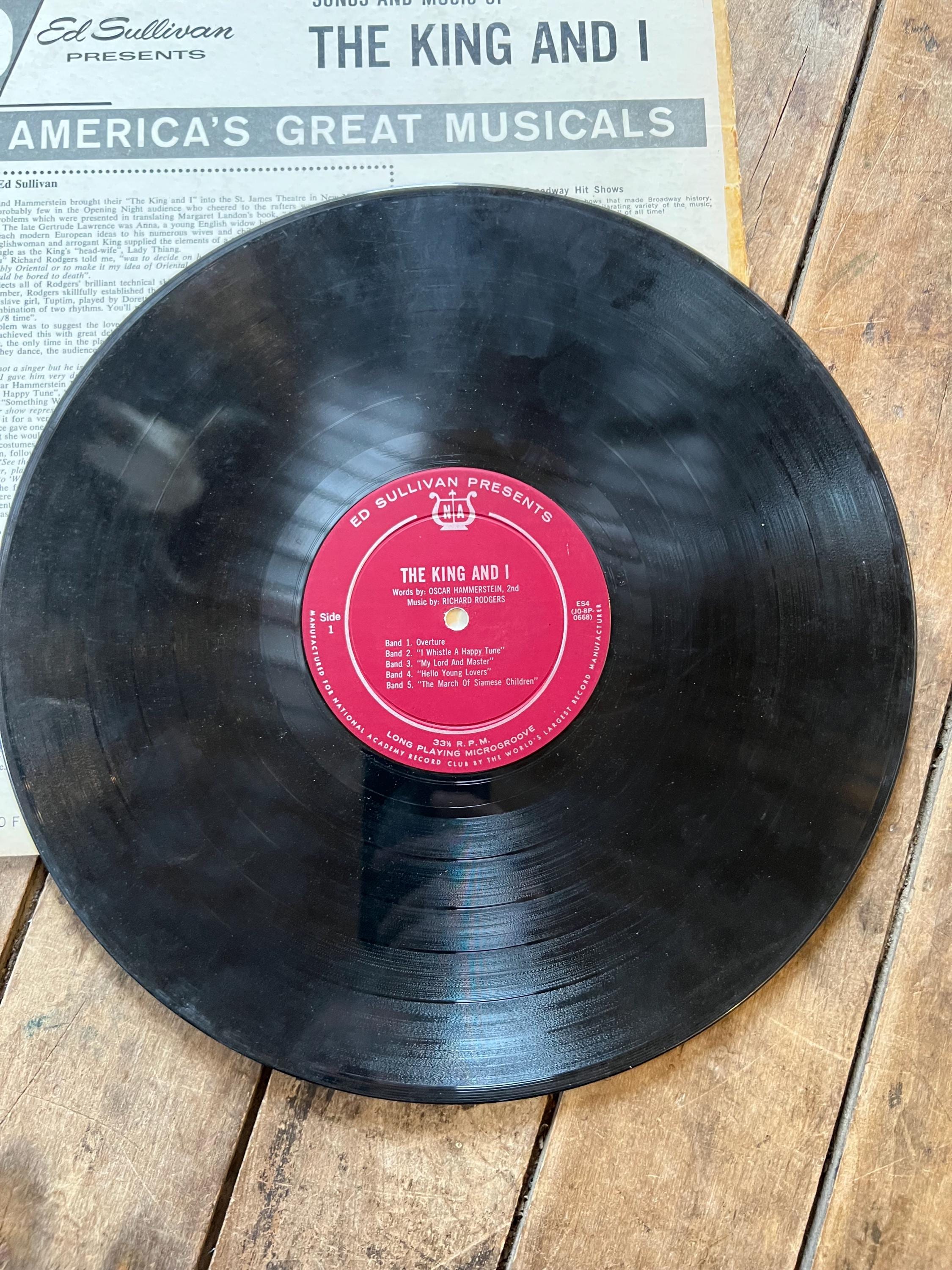 Ed Sullivan Presents “The King and I” - 1960 Record - LP Vinyl Album