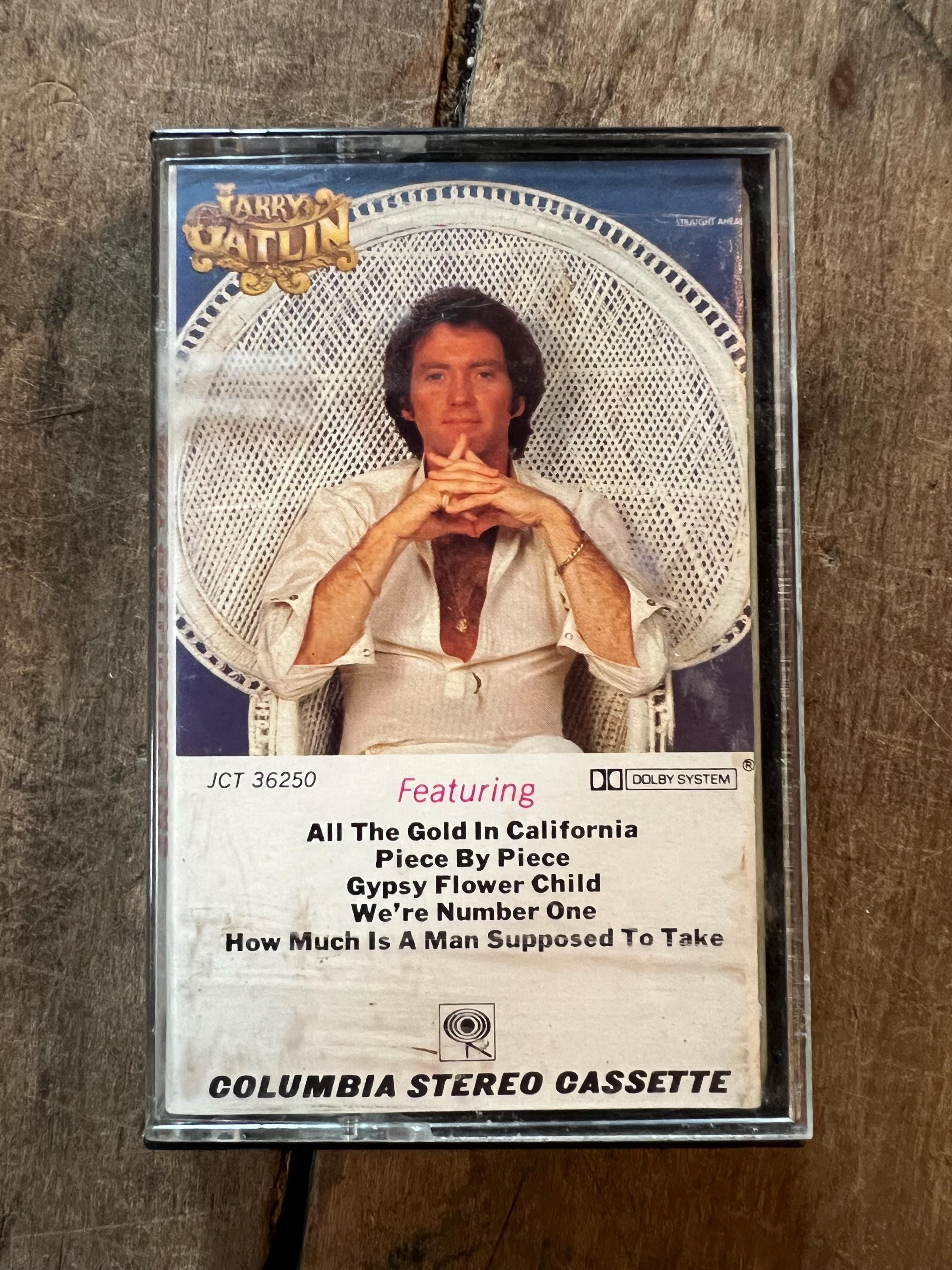 1978 Larry Gatlin “Straight Ahead” Cassette Tape - Vintage Country Music