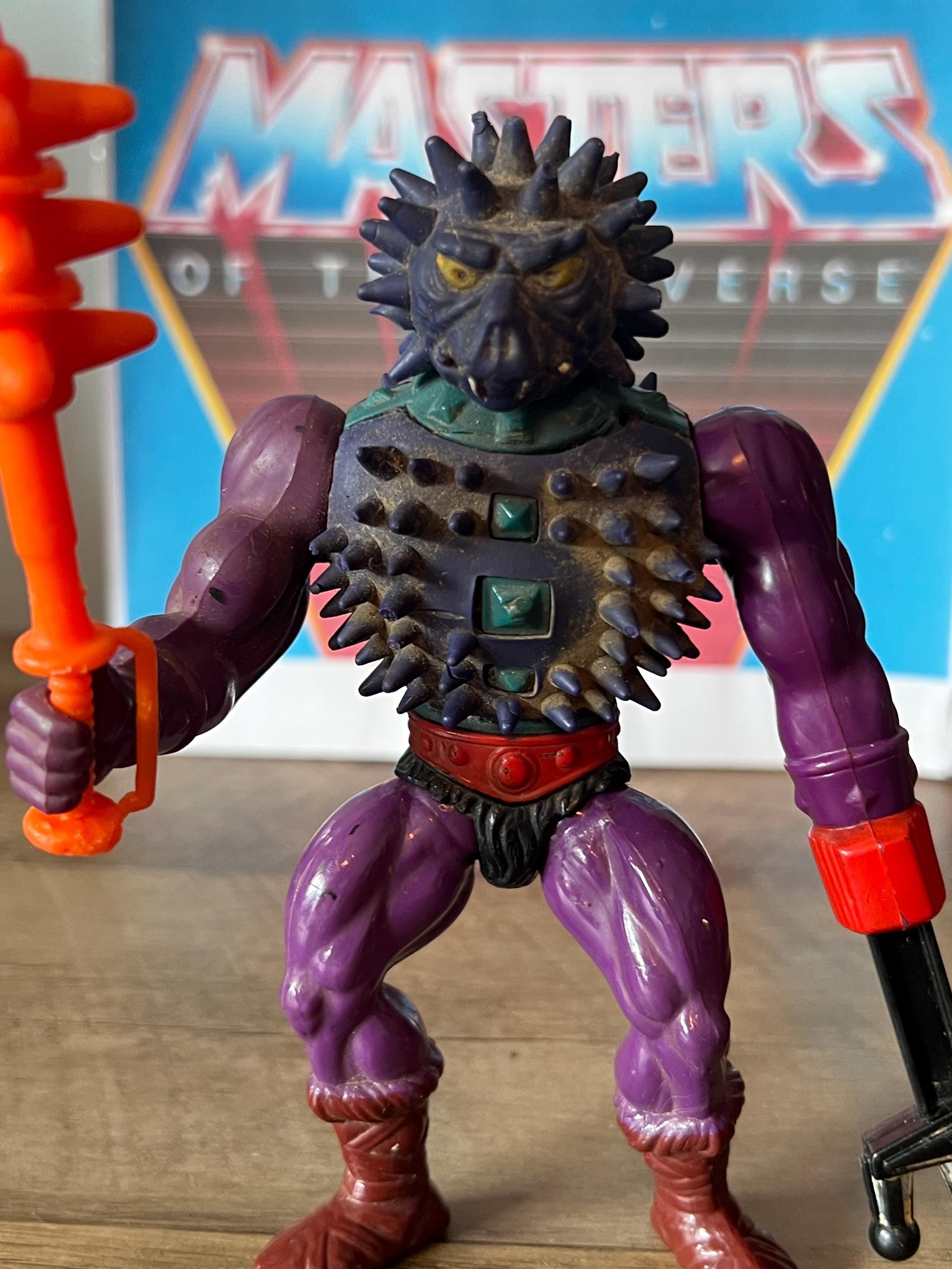 Vintage 1985 Mattel - Masters Of The Universe -SPIKOR Action Figure Complete - MOTU - Evil Warrior
