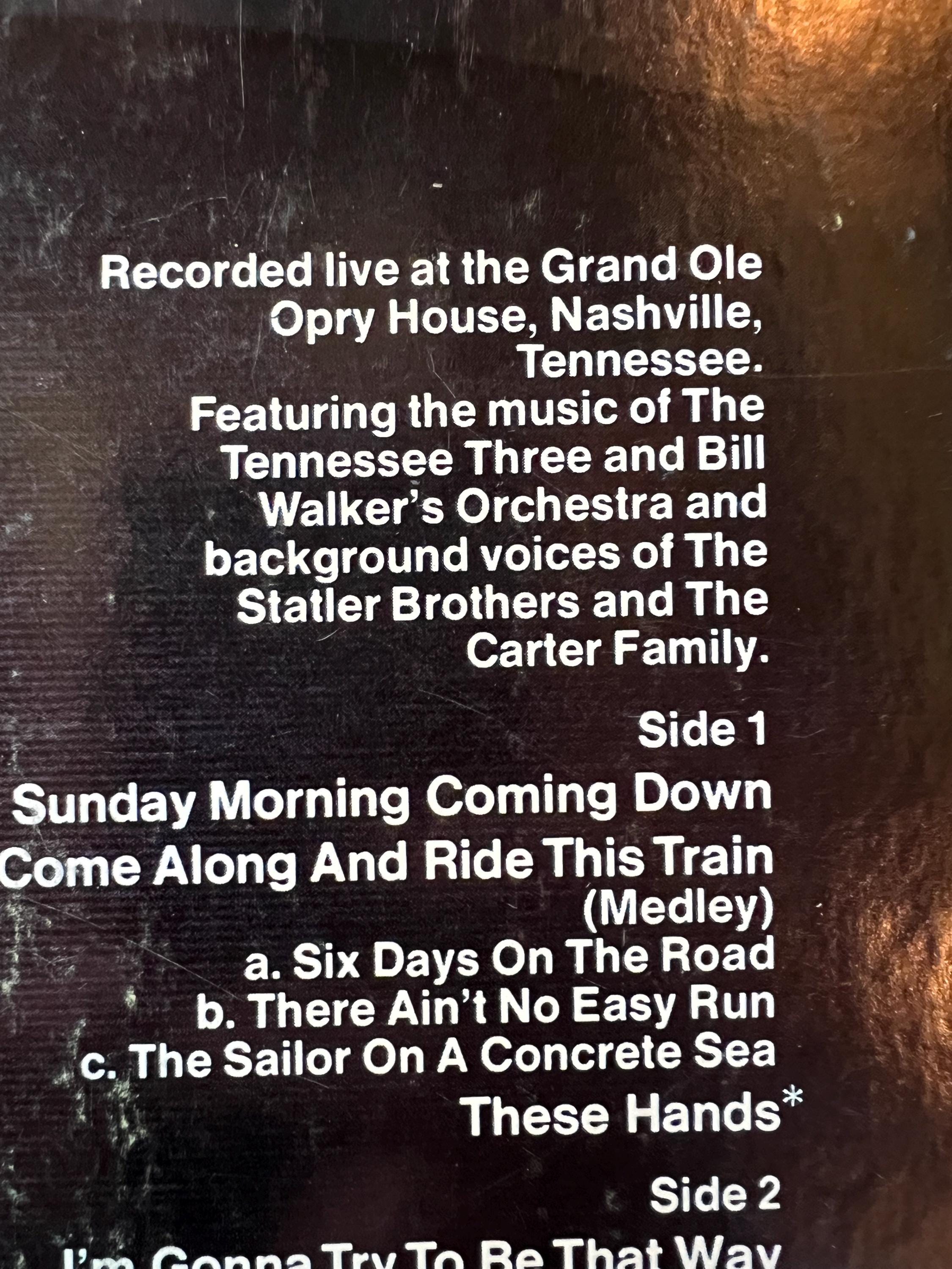 Johnny Cash Show Vinyl Record – 1970 Original LP, Columbia Records