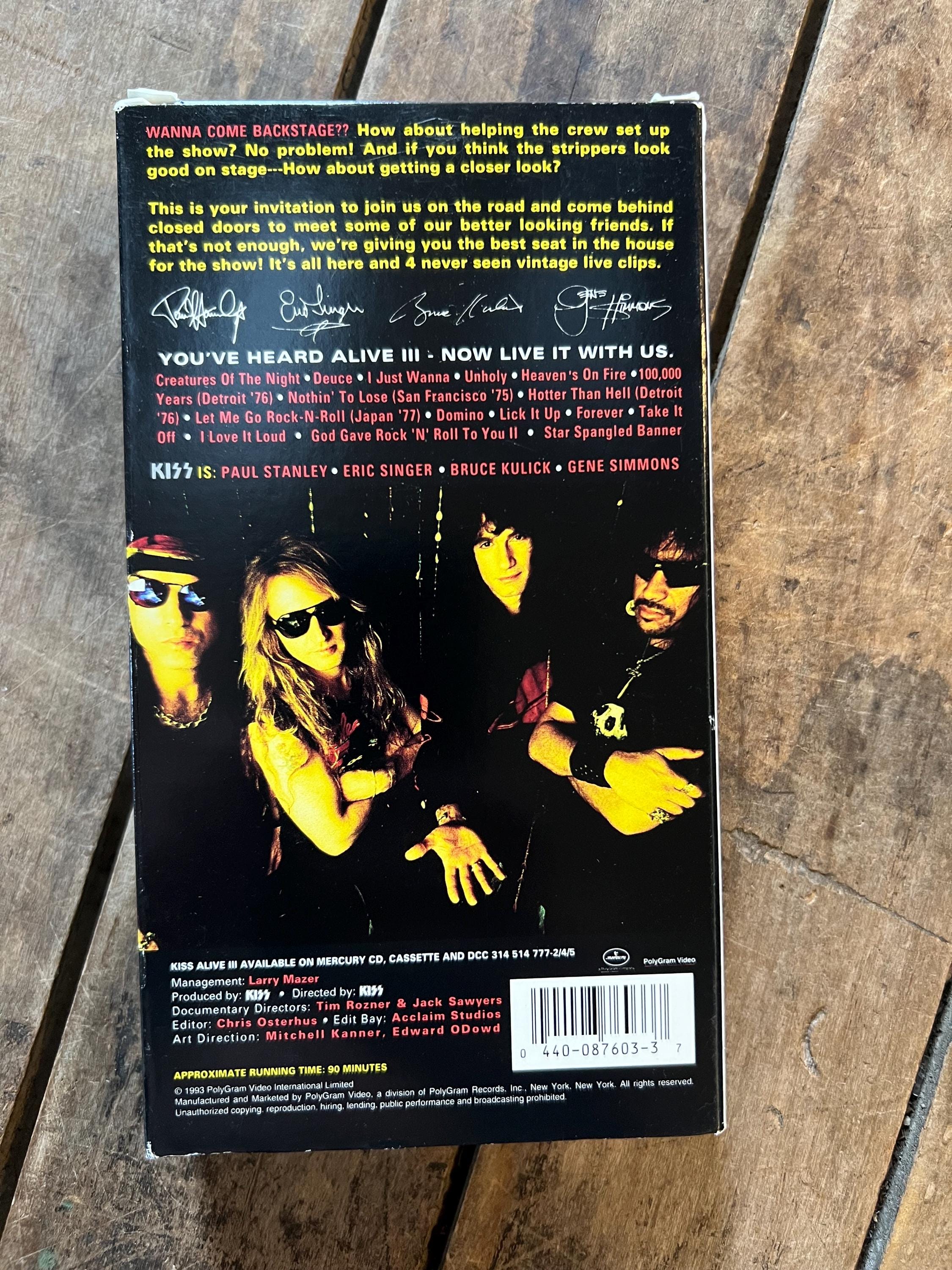 KISS Konfidential ( 1993 VHS Movie ) UNCENSORED