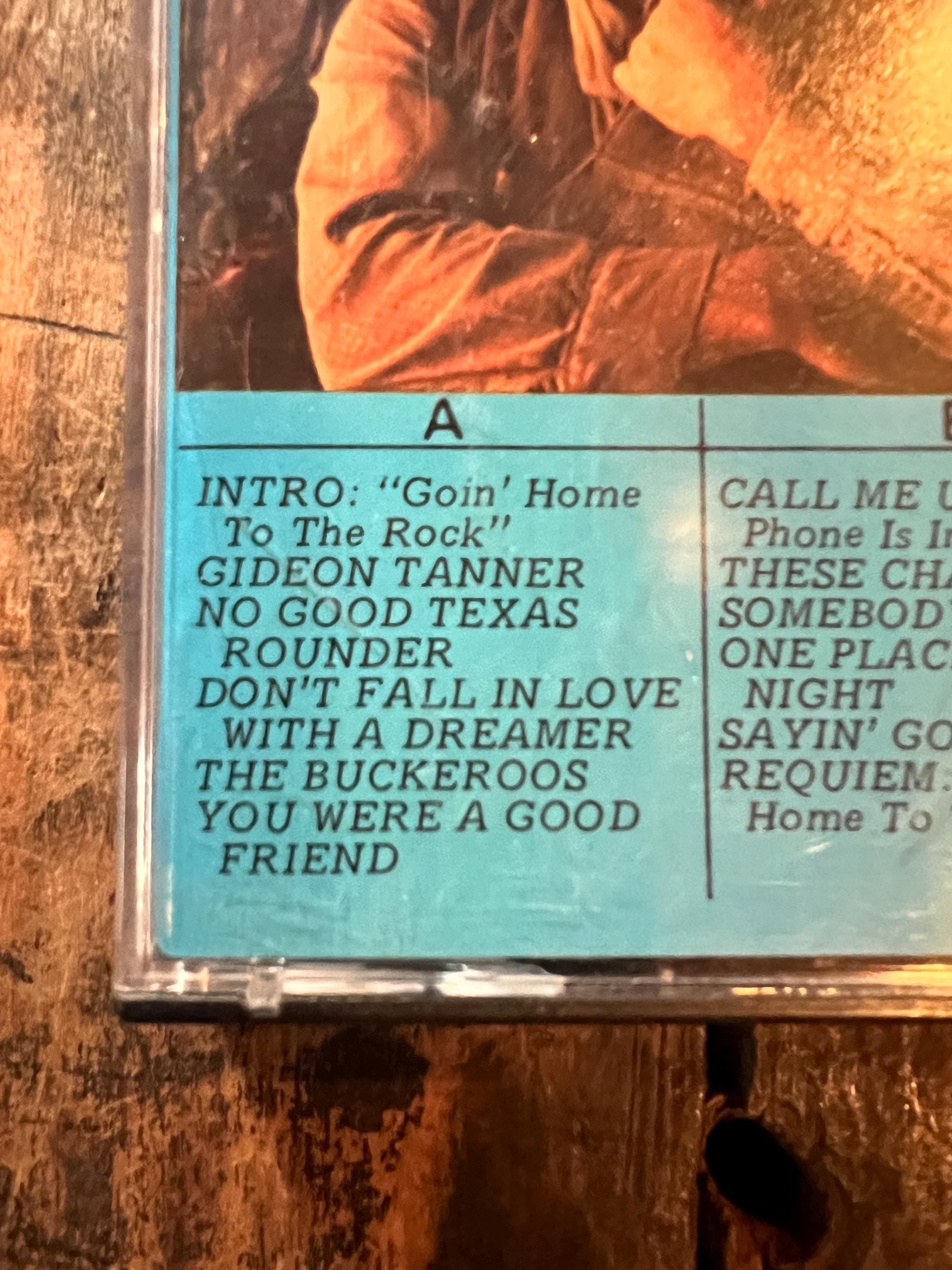1980 Kenny Rogers  “Gideon” Cassette Tape - United Artists Records - Country