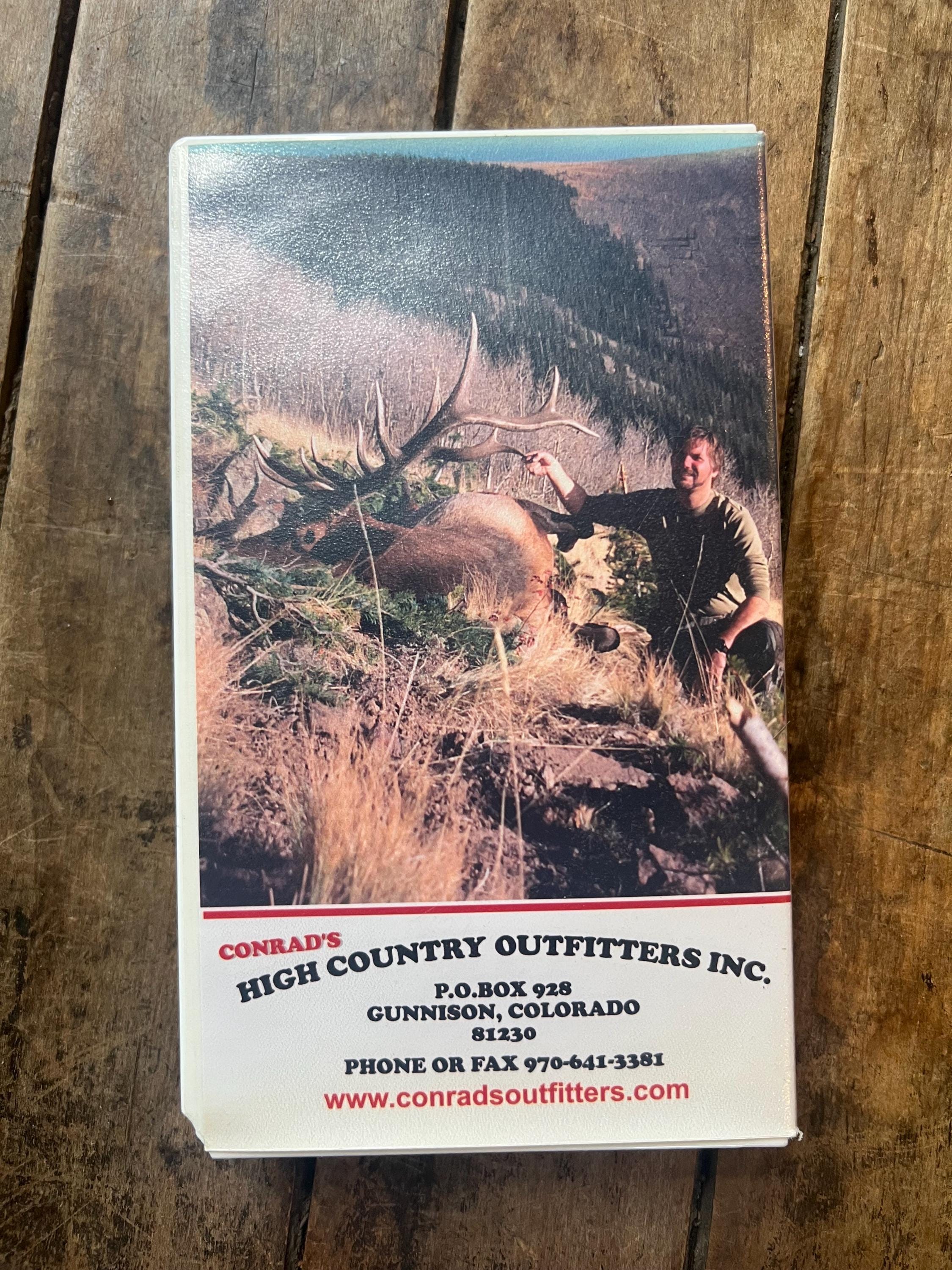 Conrad’s High Country Outfitters Inc - Gunnison Colorado- Hunting Movie - VHS - RETRO Hunting Guide Video