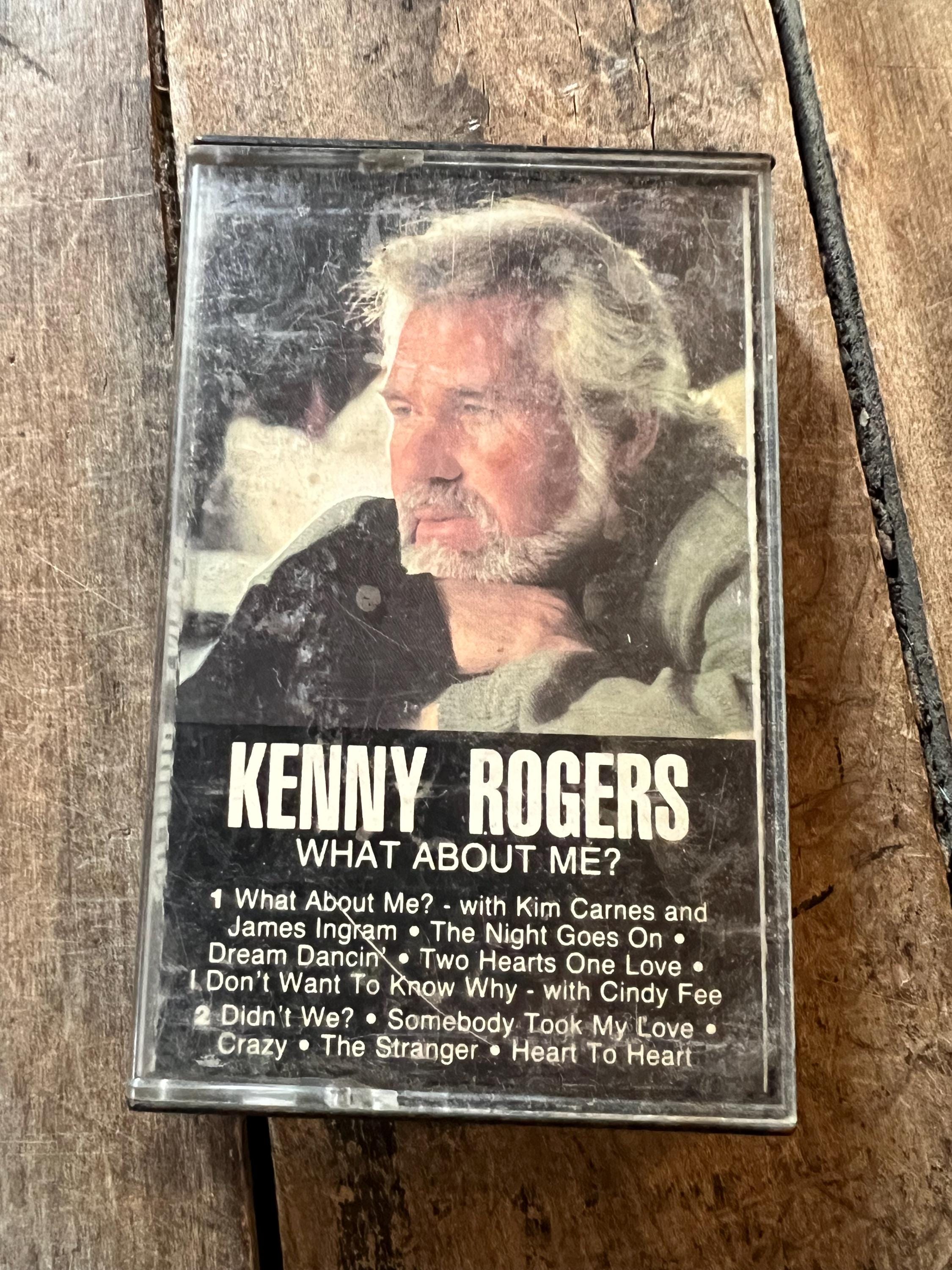 1984 Kenny Rogers "What About Me?" Cassette Tape - Vintage Country Music