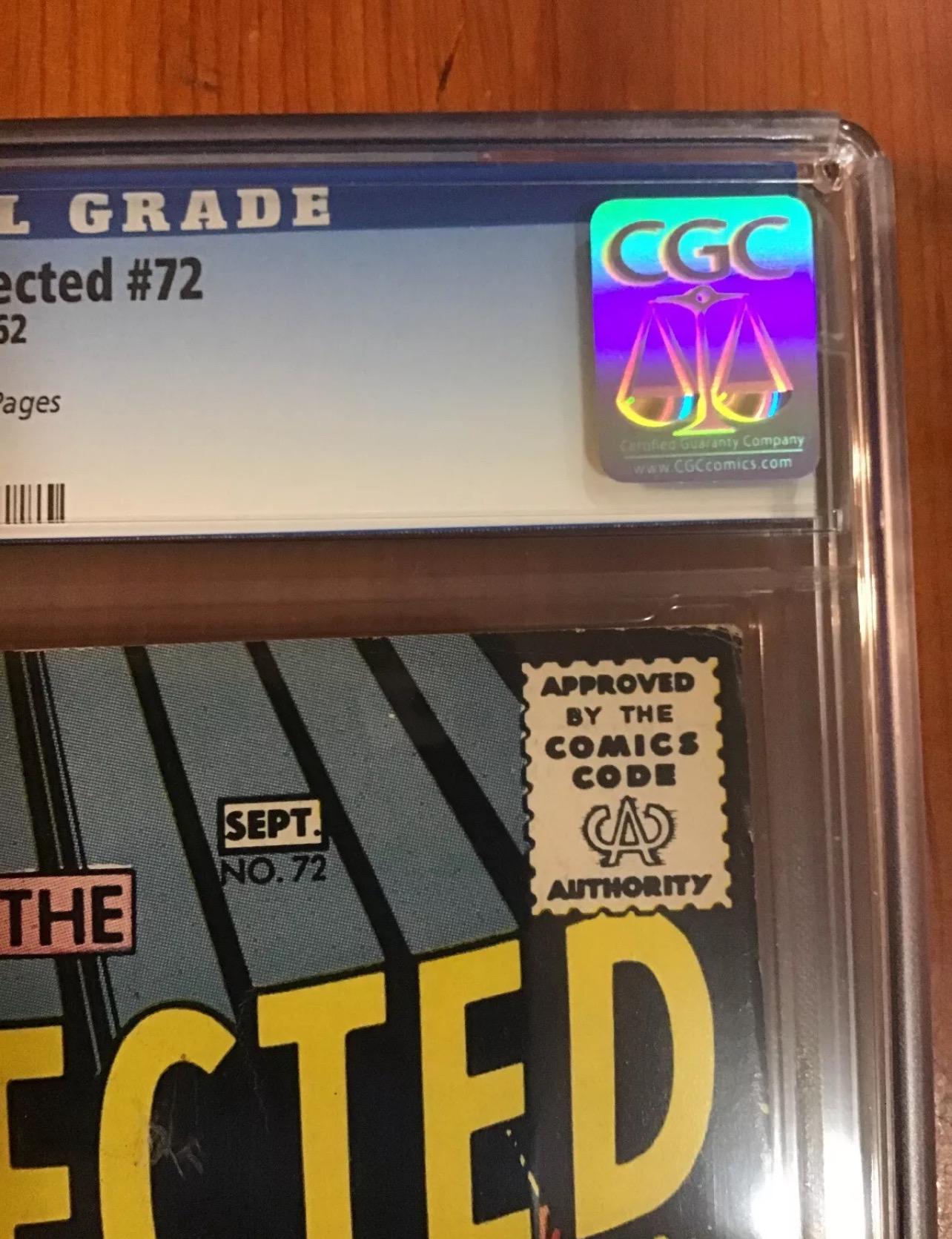 Vintage DC Comic: Tales of the Unexpected #72, CGC 4.5