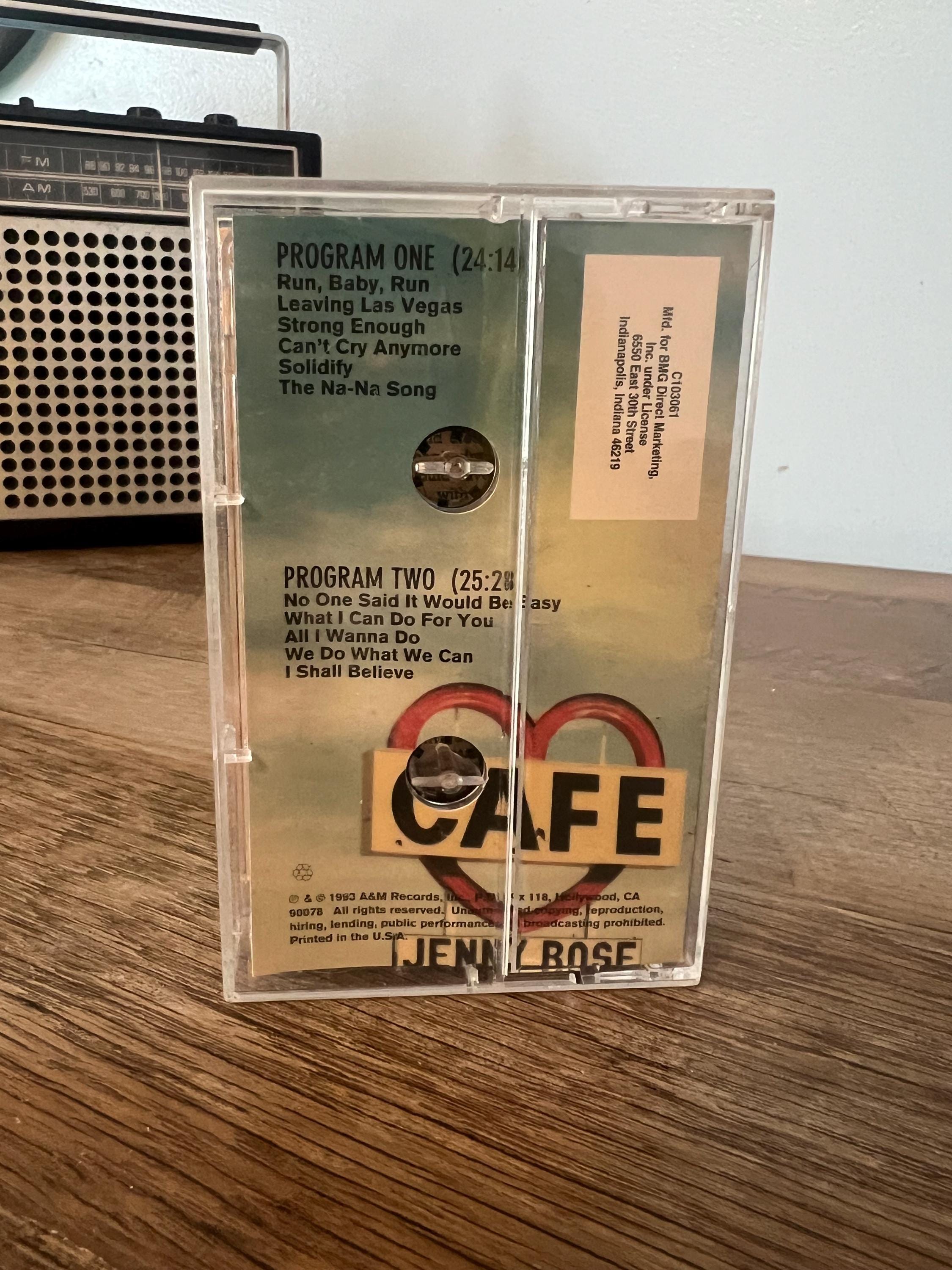 Vintage 1993 Sheryl Crow Cassette Tape: Tuesday Night Music Club