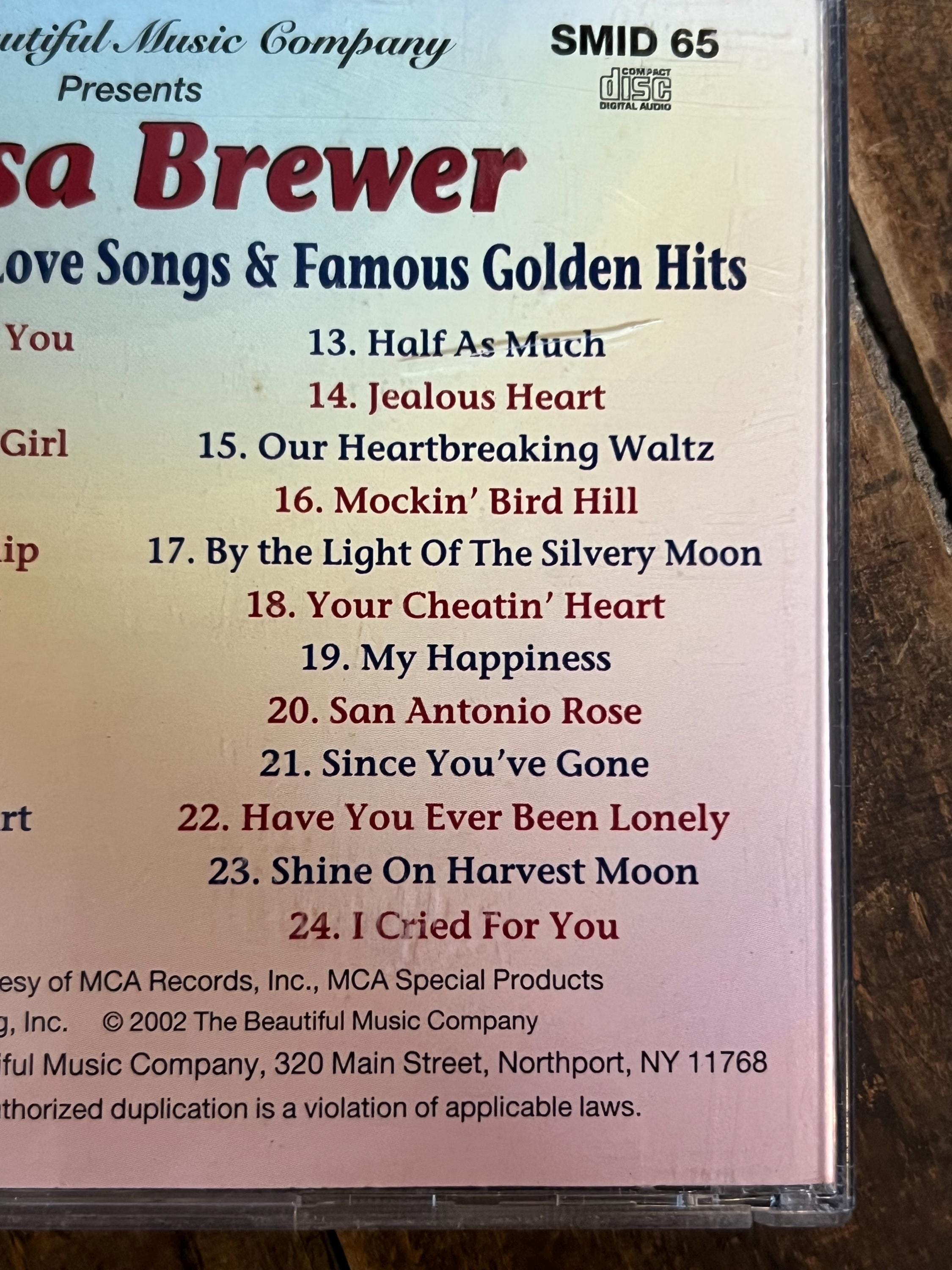 Teresa Brewer: Her Heart Touching Love Songs CD - 2002