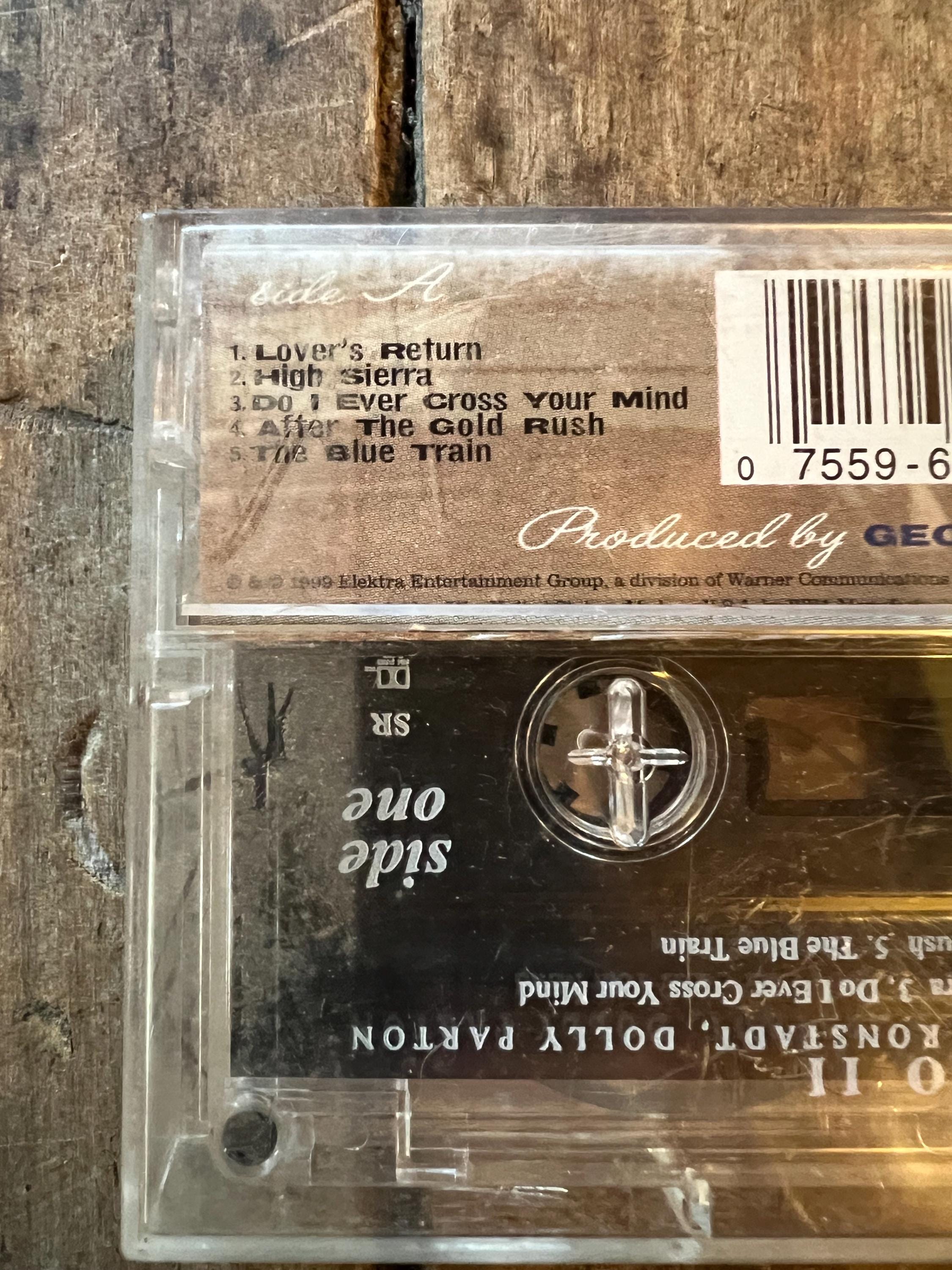 1999 Emmylou Harris, Linda Ronstadt & Dolly Parton “Trio Two” Cassette Tape - Asylum Records