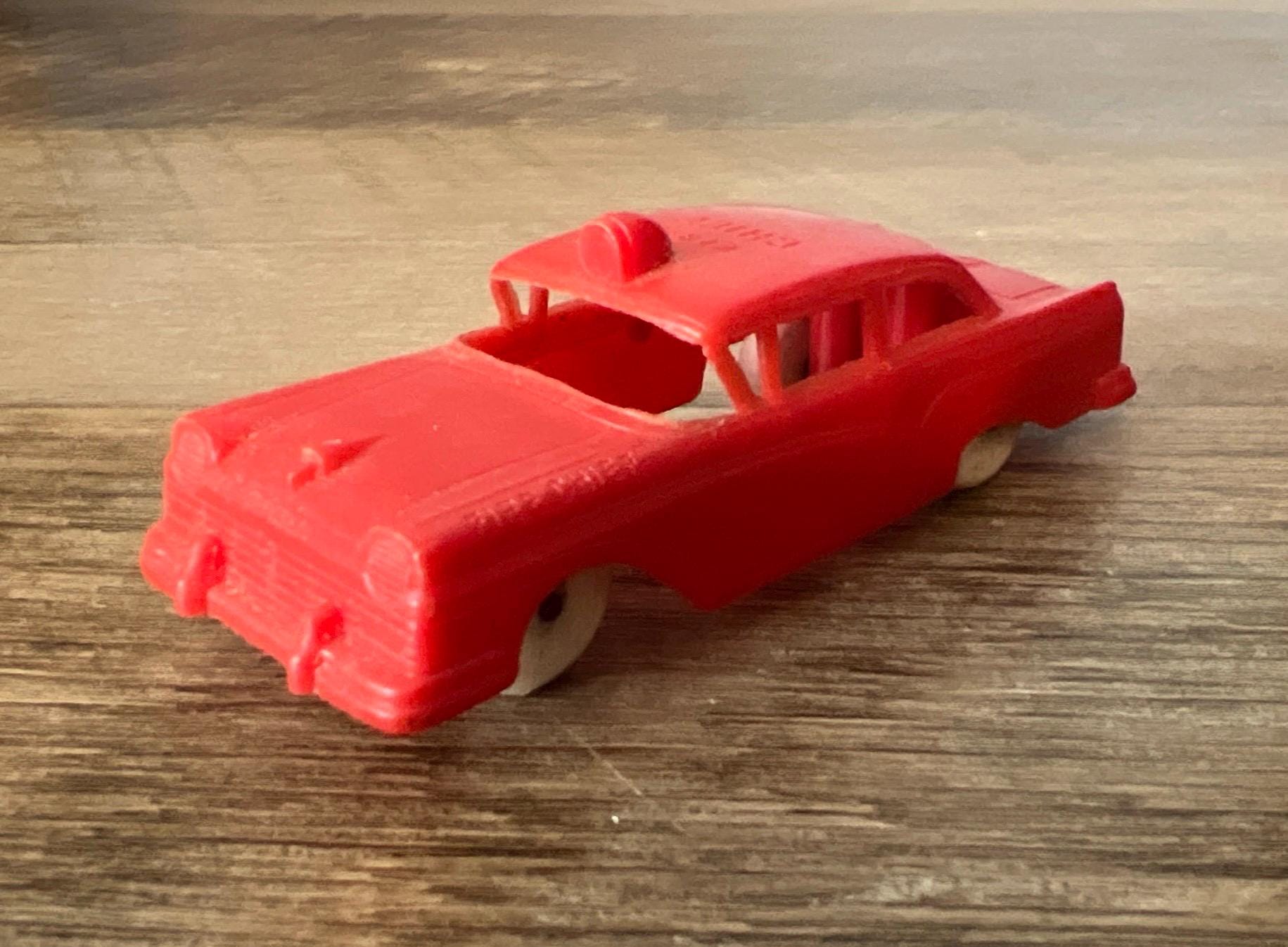 Vintage 1950s F&F Fire Chief Toy Car - Dayton Ohio Made