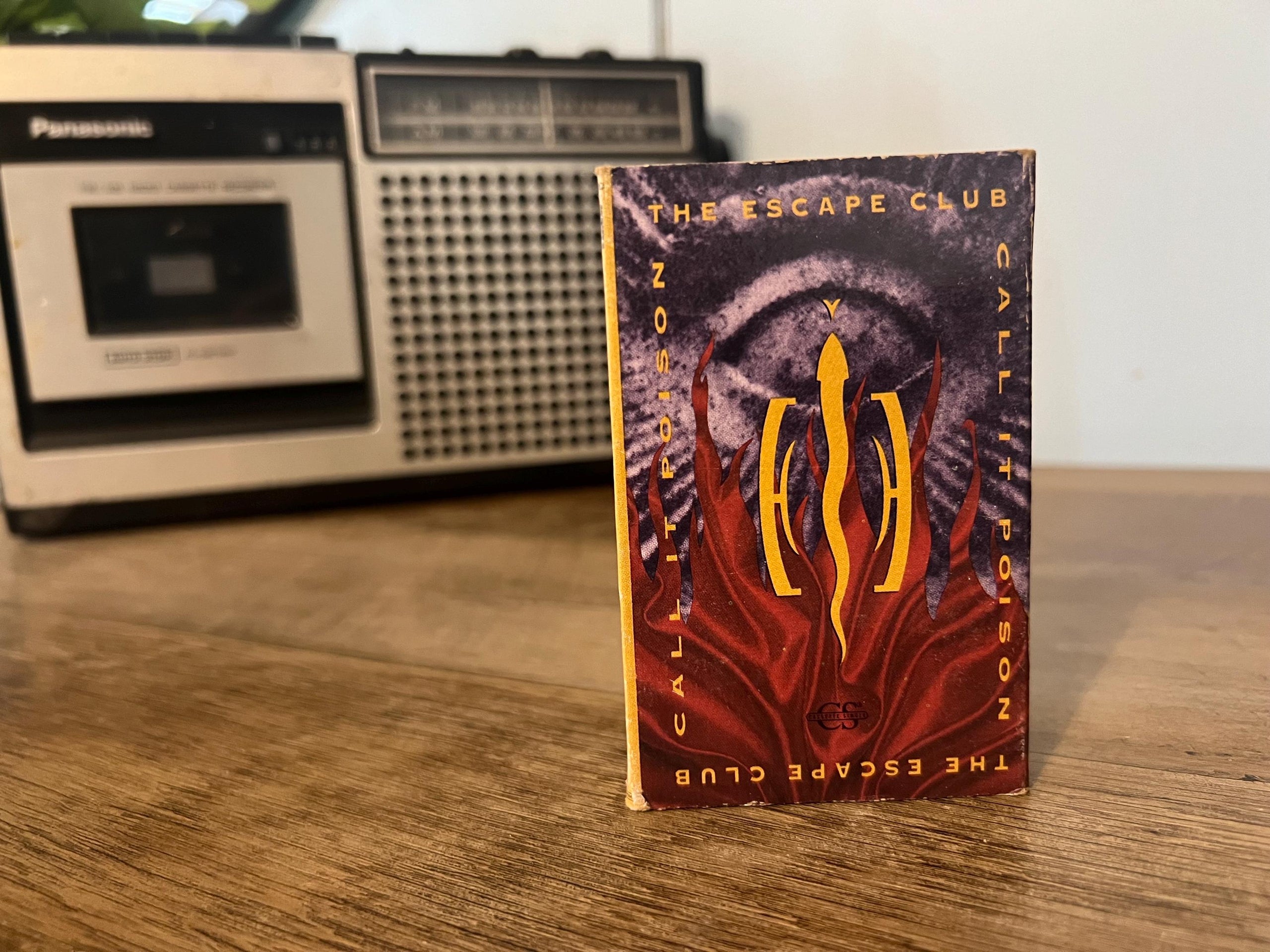 Vintage 1991 The Escape Club Cassette Tape: "Call it Poison"