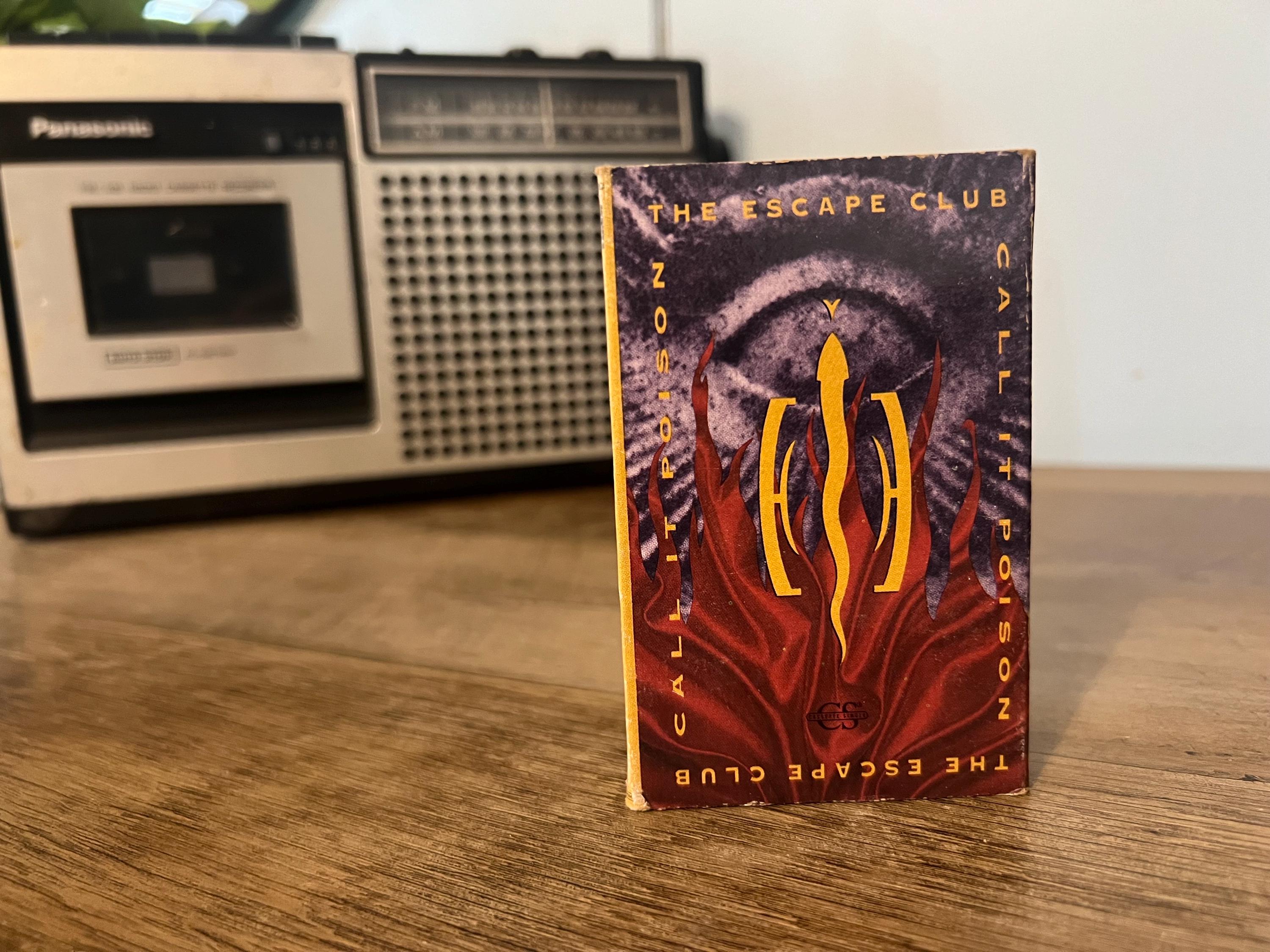 Vintage 1991 The Escape Club Cassette Tape: "Call it Poison"