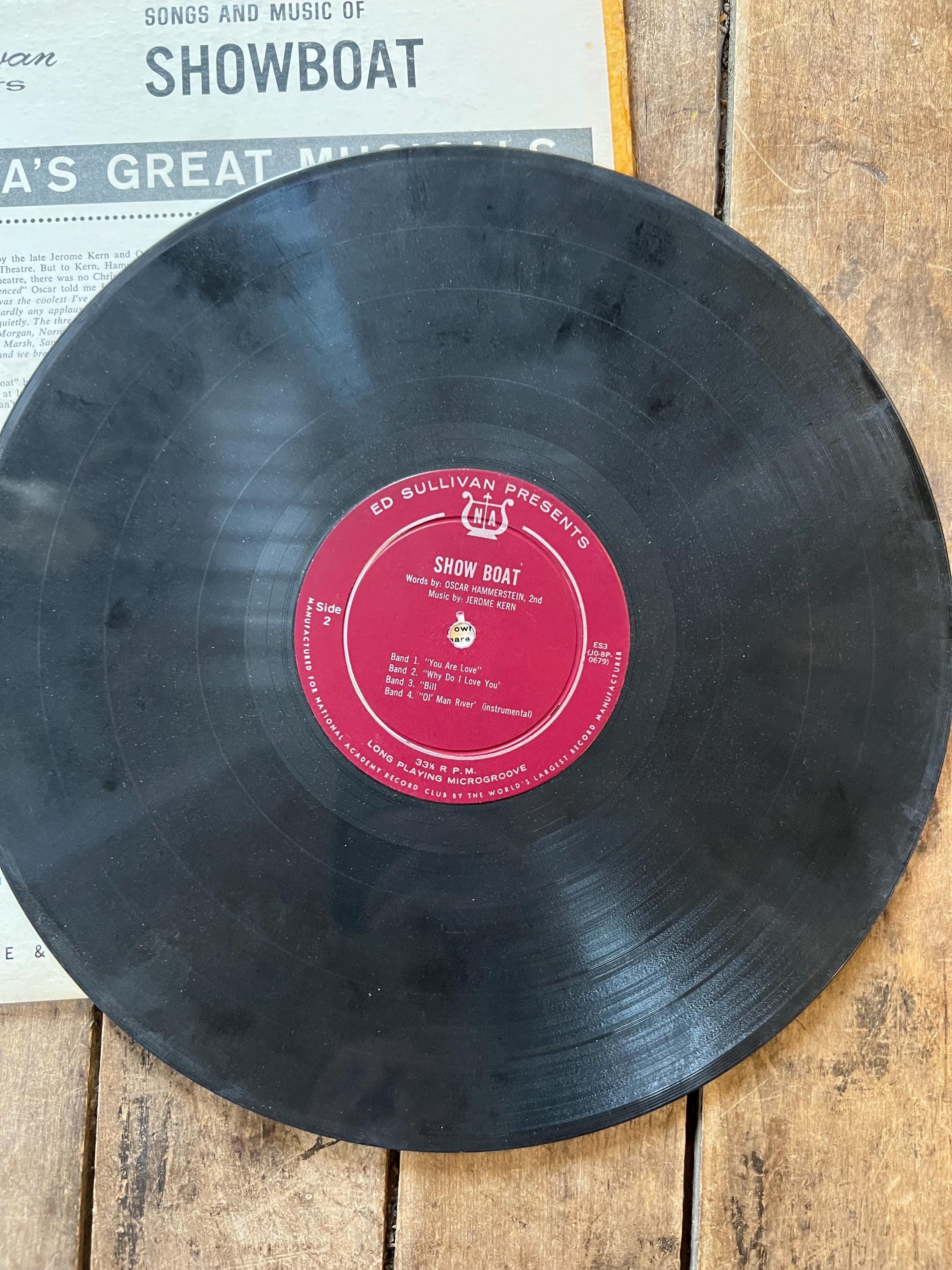 Ed Sullivan Presents SHOWBOAT - 1960 Record - LP Vinyl Album