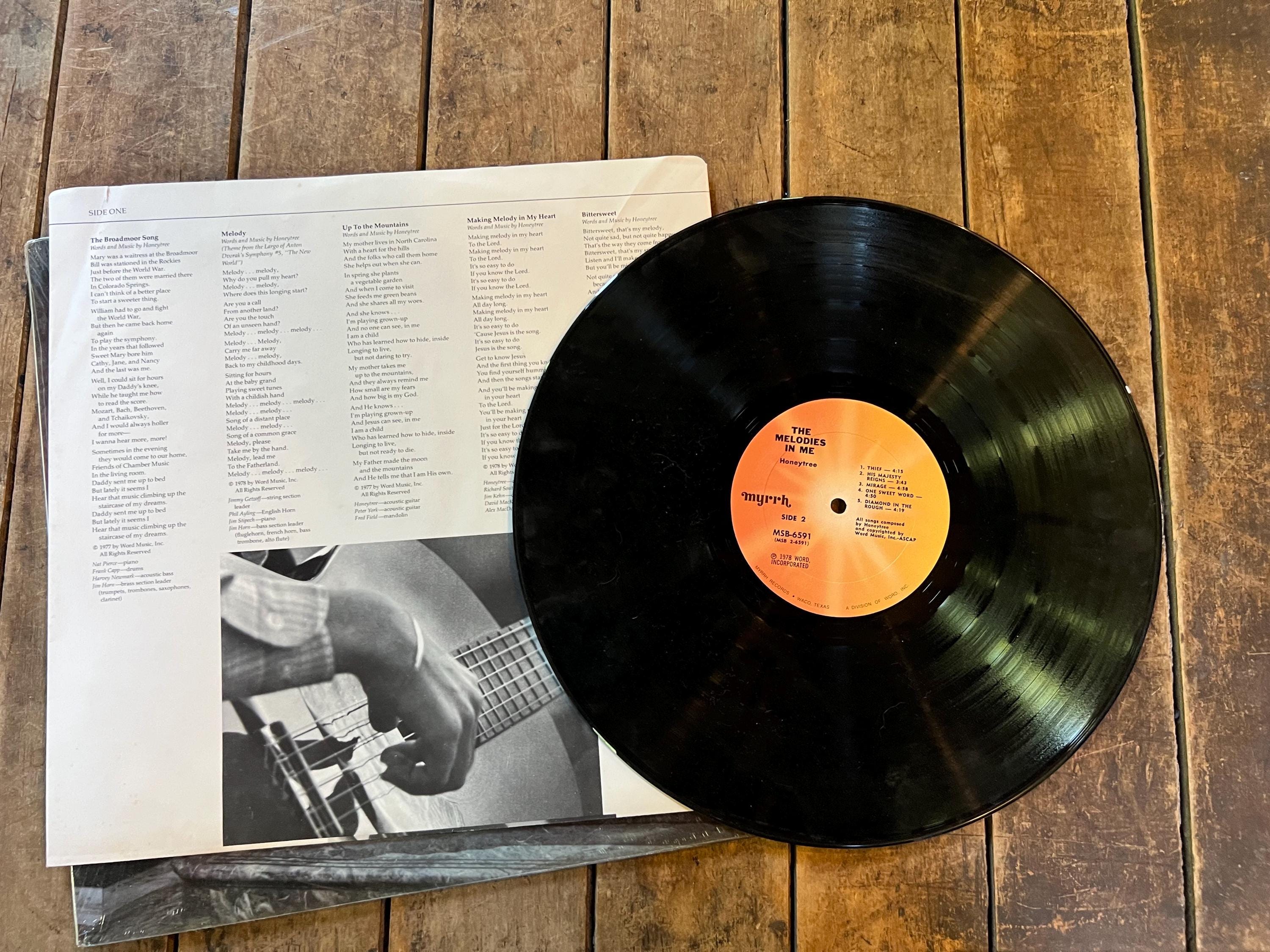 Honeytree "The Melodies in Me" LP - 1978 Myrrh Retro Vinyl Record