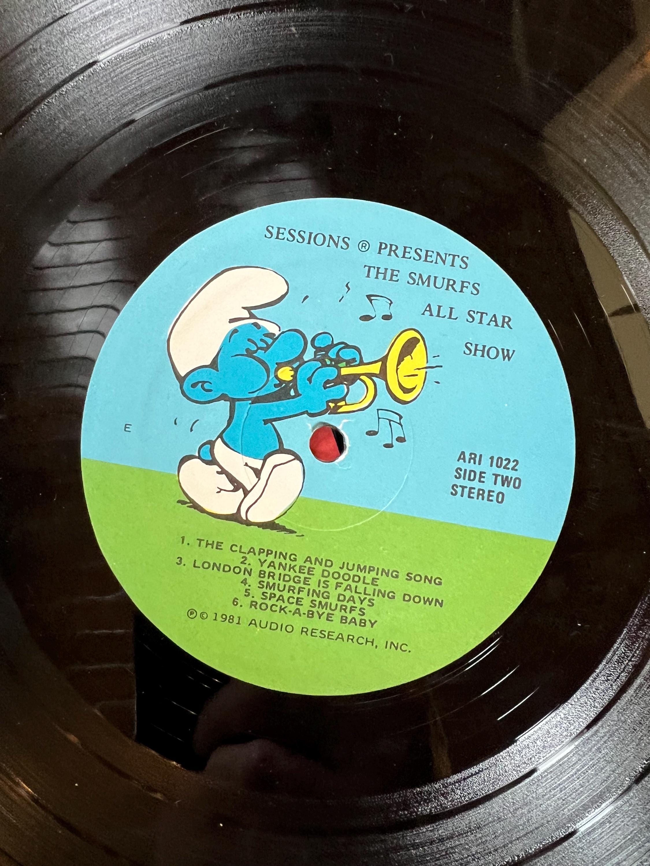 The Smurfs All Star Show - 1981 Sessions Records - LP Vinyl Album