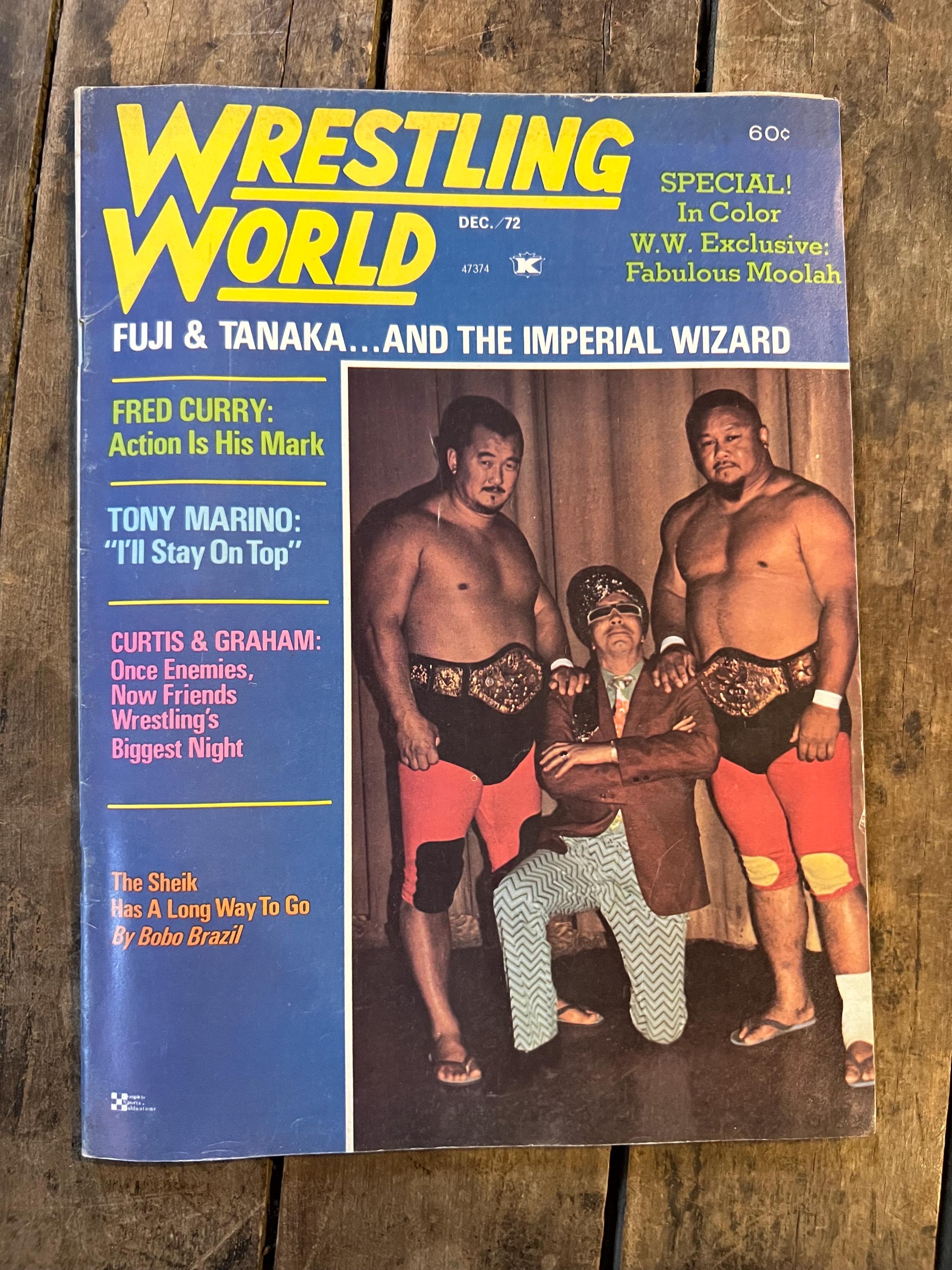 Wrestling World Magazine  - December 1972 Issue WWF / WWE