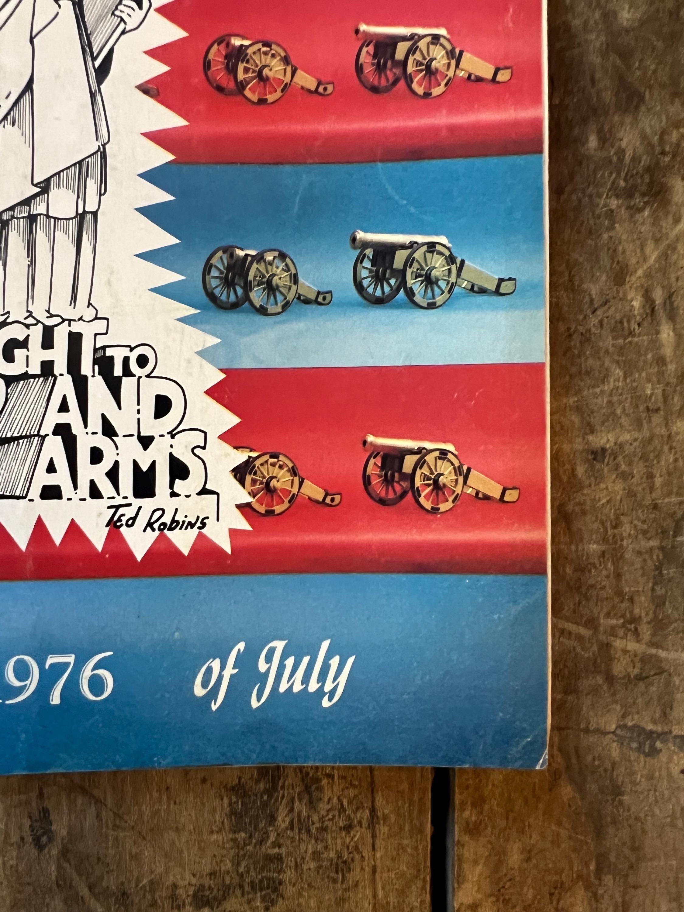 Vintage 1976 American Rifleman Magazine: July Bicentennial Issue