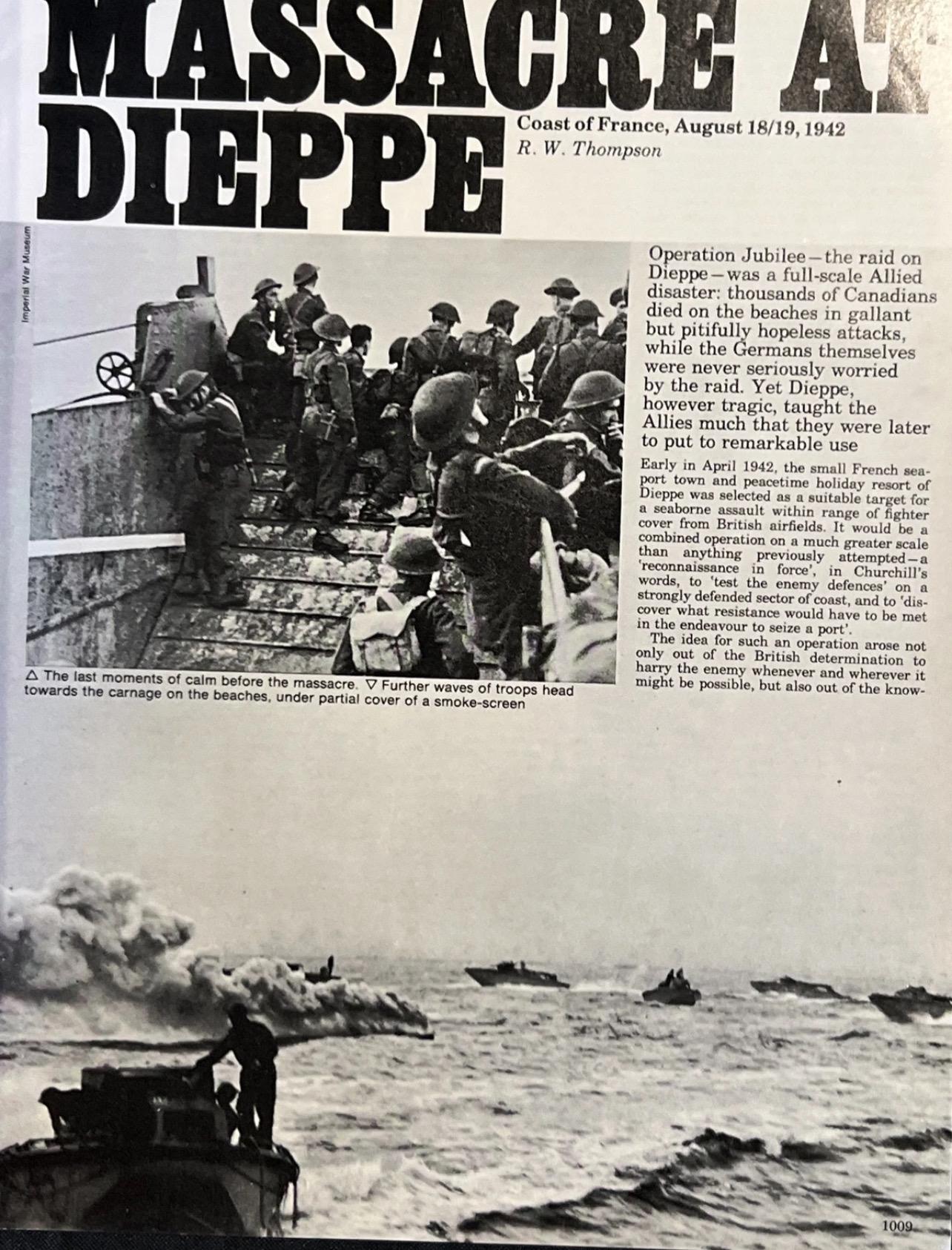 Vintage 1973 History Of The Second World War Magazine Part 37