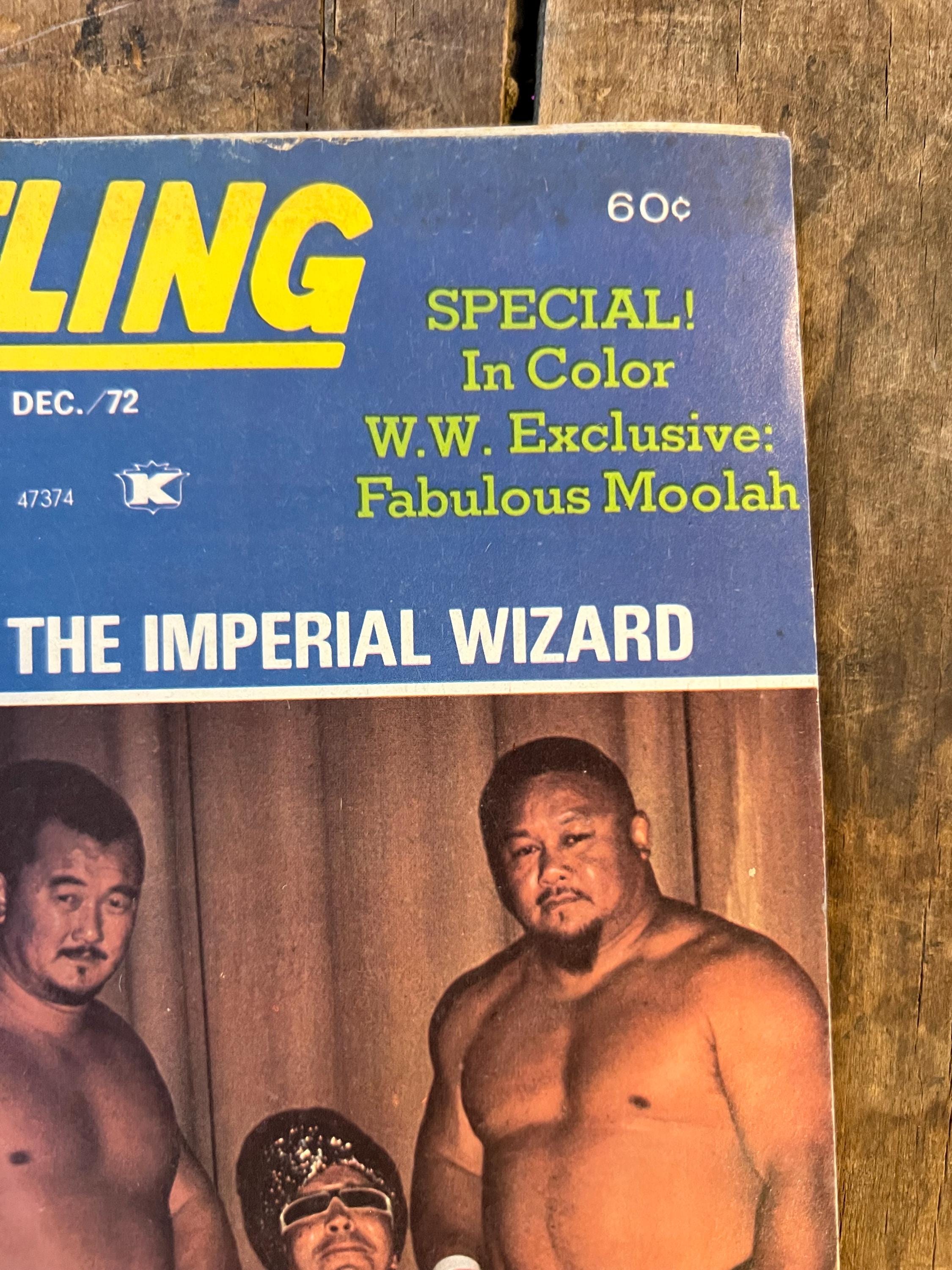 Wrestling World Magazine  - December 1972 Issue WWF / WWE