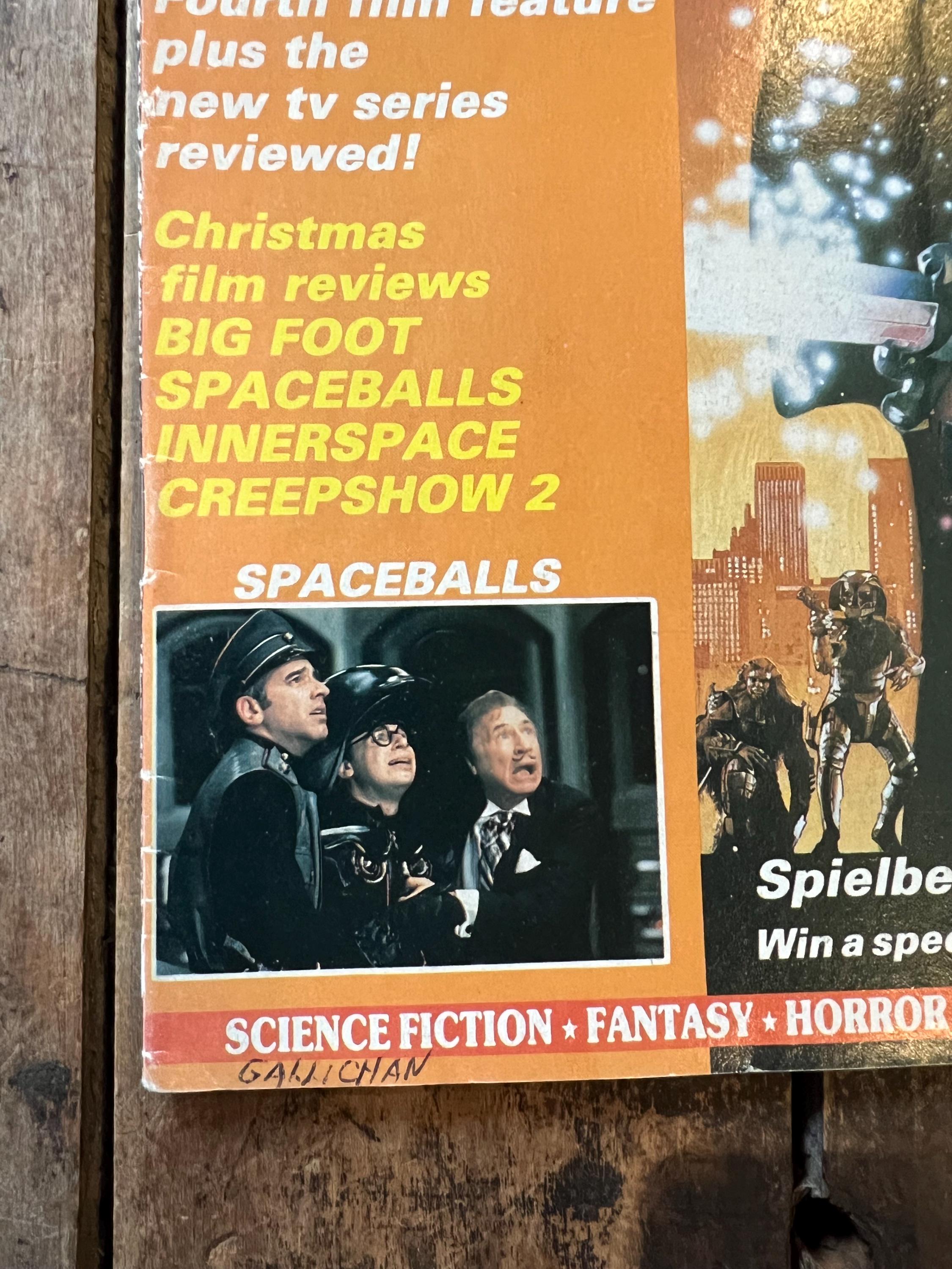 Starburst Magazine - December 1987 Issue - He-Man Masters Of The Universe Cover