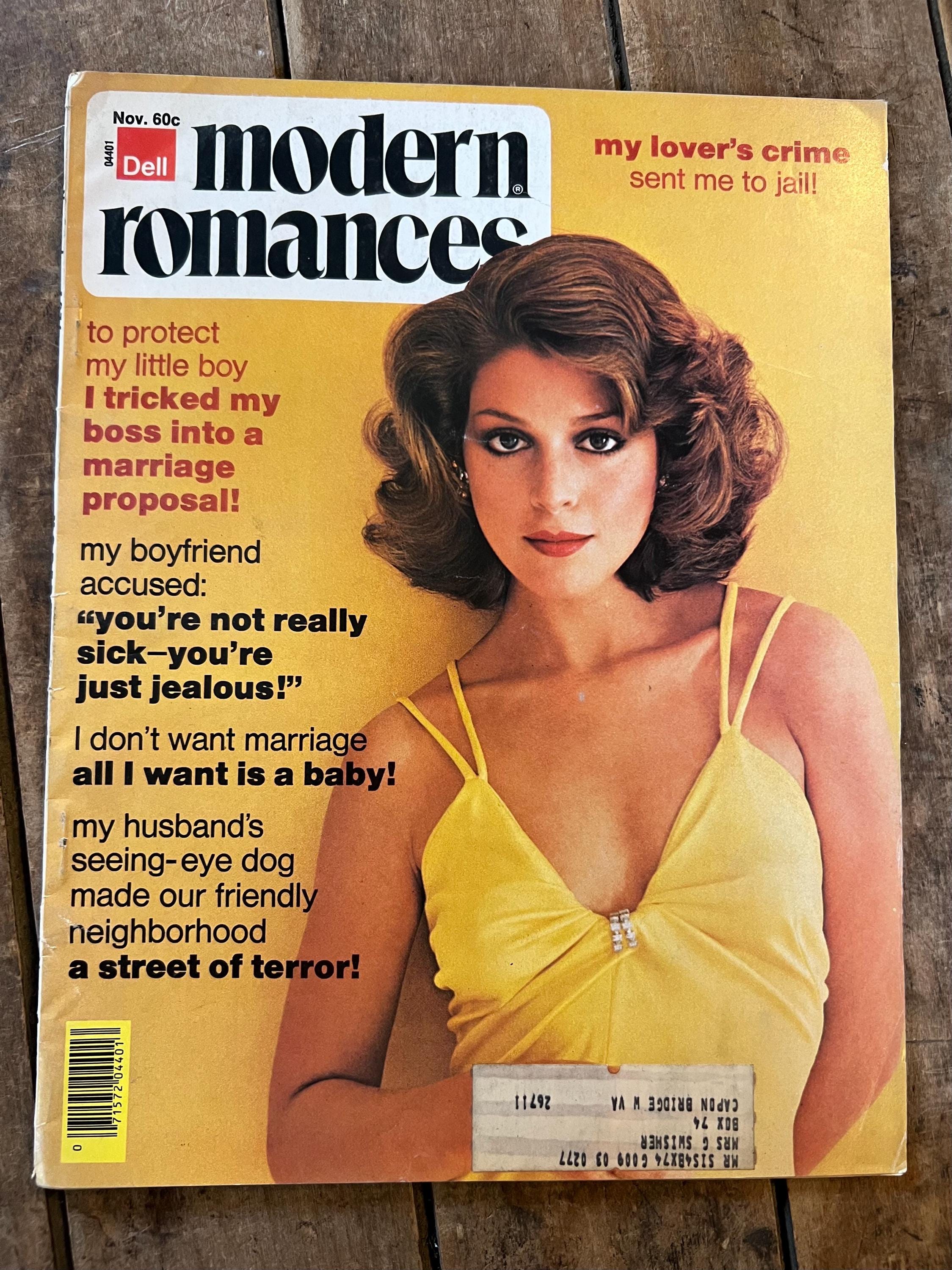 Dell Modern Romances Magazine (November 1976)  Magazine For The Young Homemaker