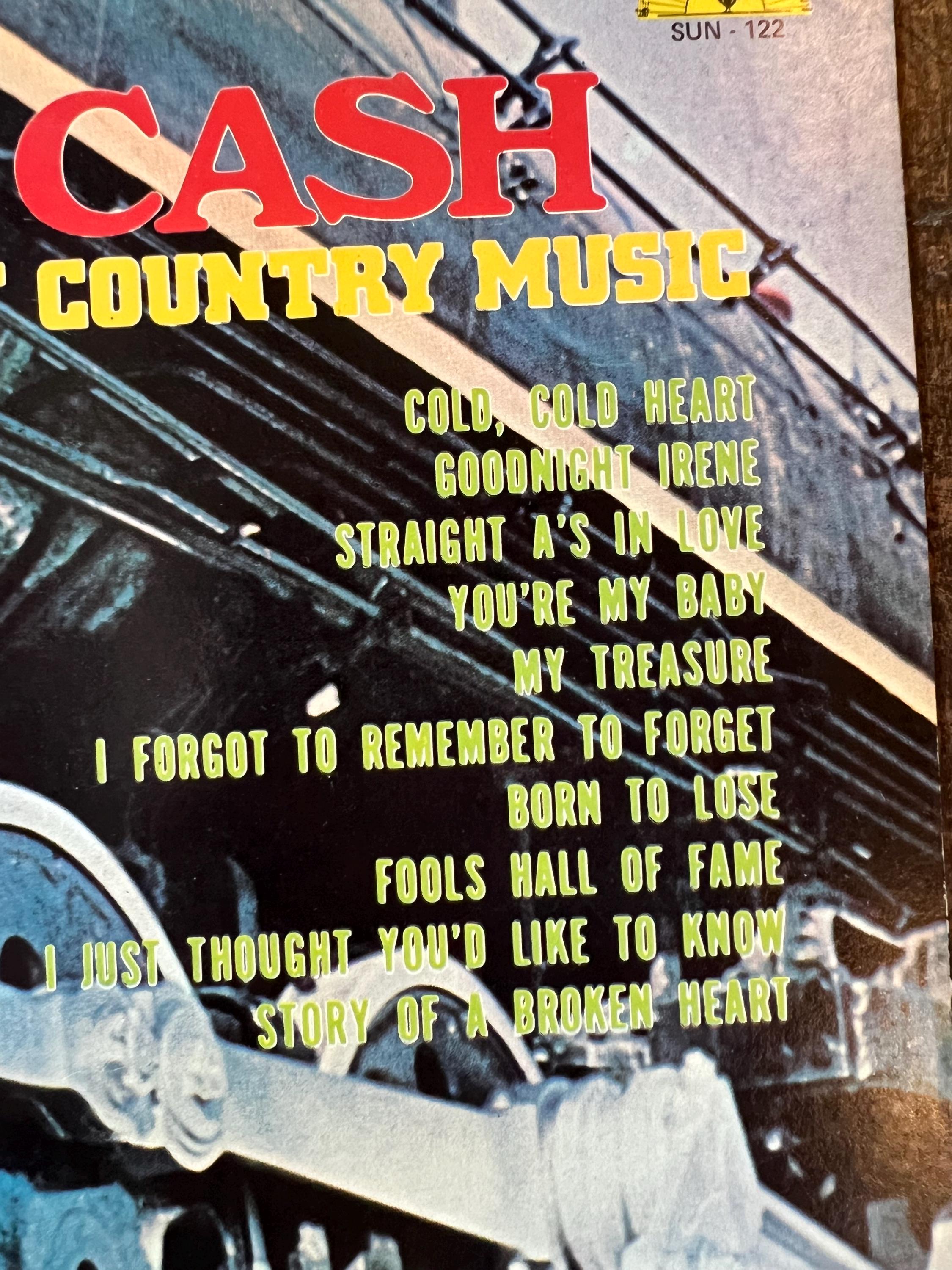 Johnny Cash - The Rough Cut King - 1970 Vinyl LP - Sun Records