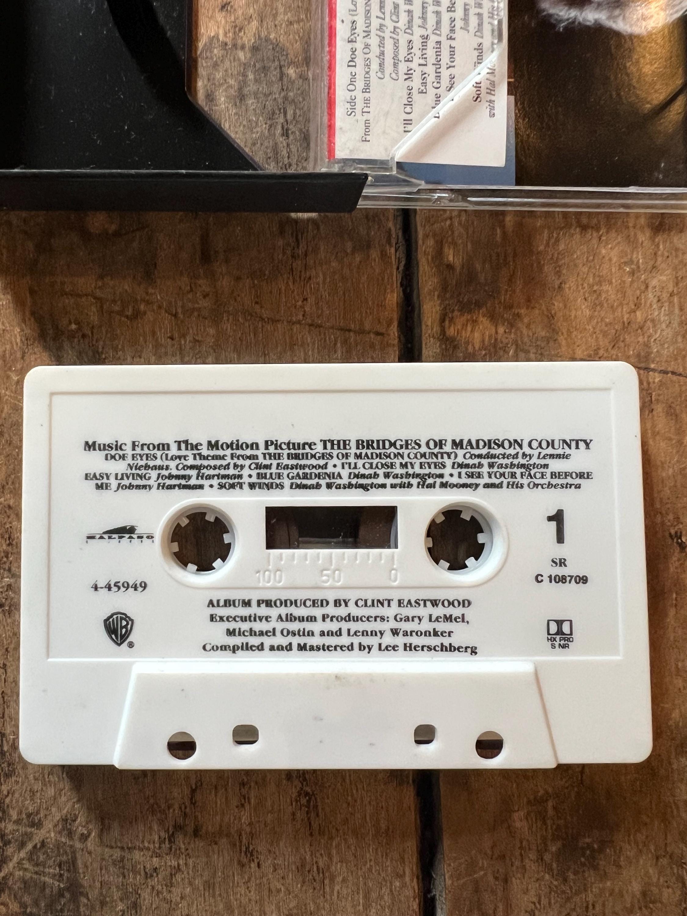 1995 The Bridges of Madison County Cassette Tape - Malpaso Records ( music from the motion picture)