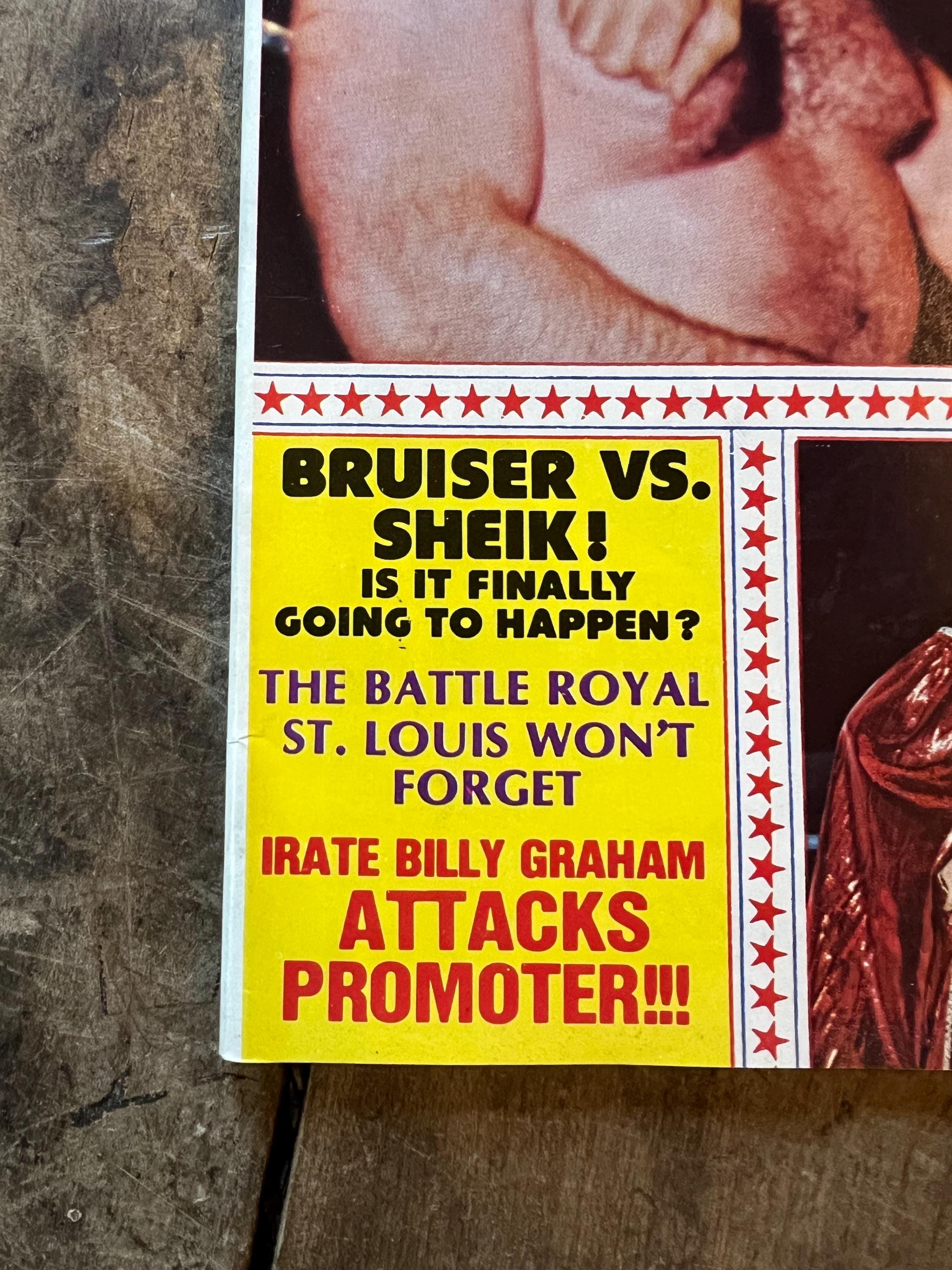 Inside Wrestling Magazine - September 1974 Issue - WWF / WWE - Killer Kowalski Cover