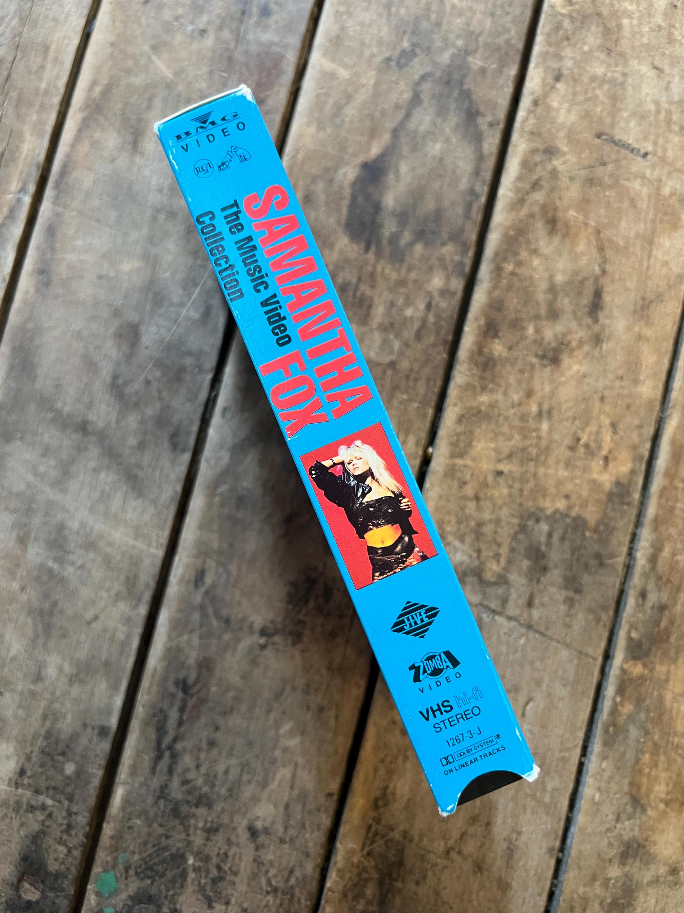 Samantha Fox - The Music Video Collection ( 1989 VHS Movie )