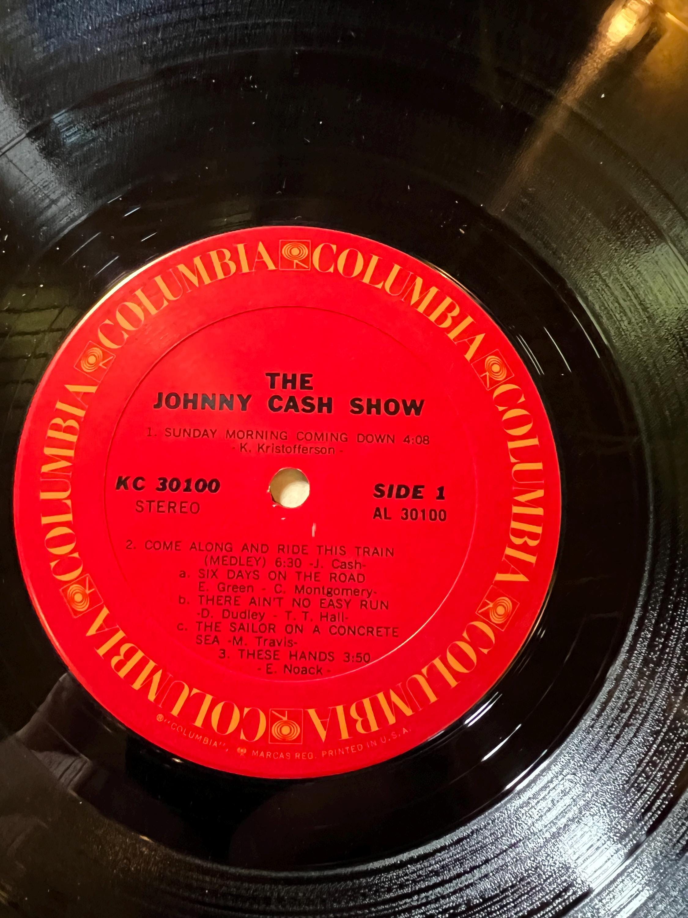 Johnny Cash Show Vinyl Record – 1970 Original LP, Columbia Records