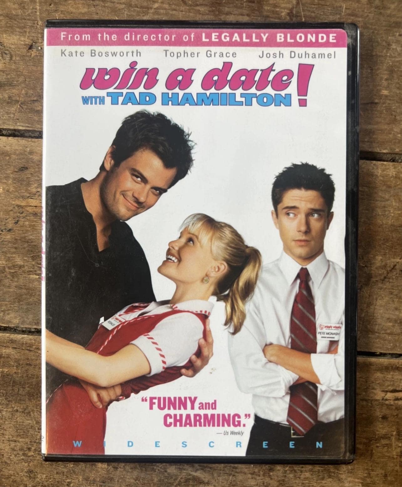 Win A Date with Tad Hamilton ( DVD 2004 ) Starring Kate Bosworth & Josh Duhamel